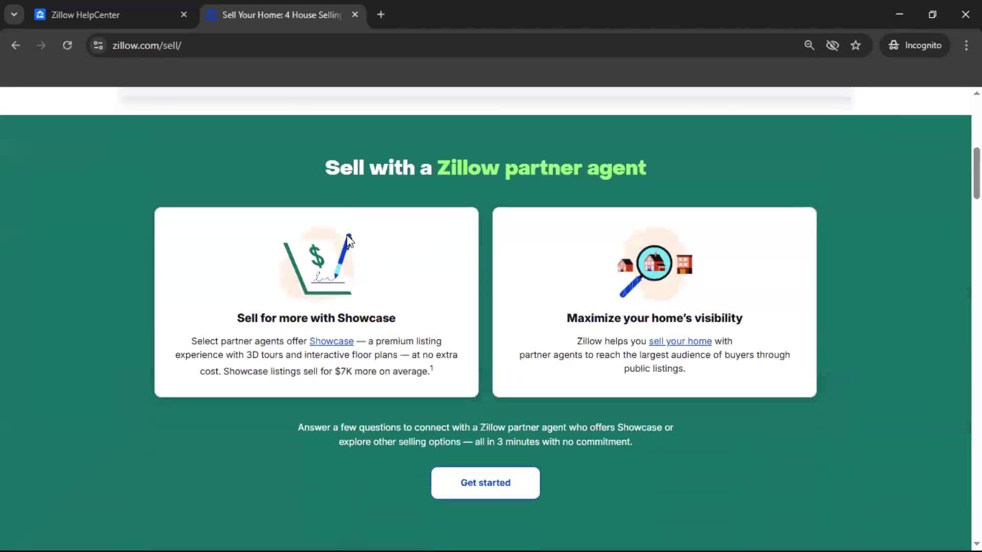 General browsing screenshot