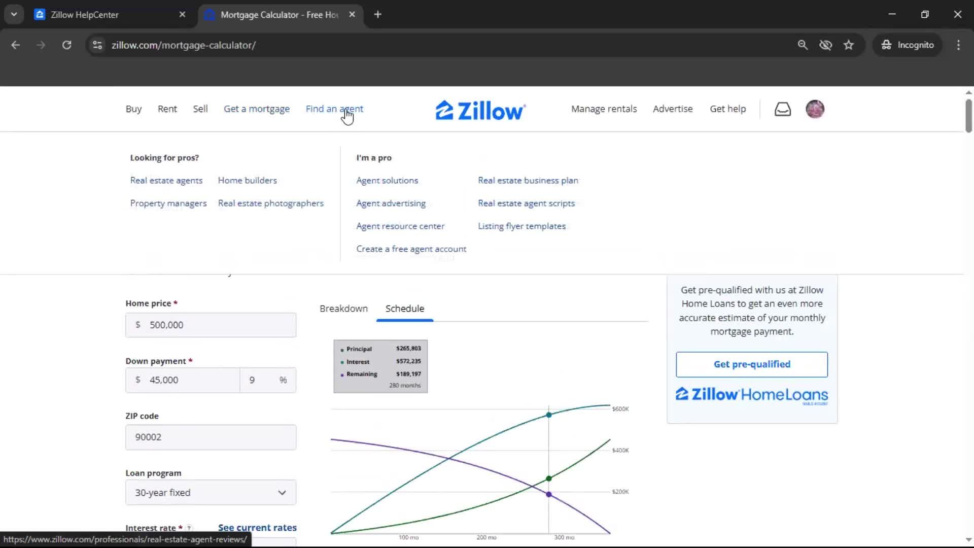 General browsing screenshot