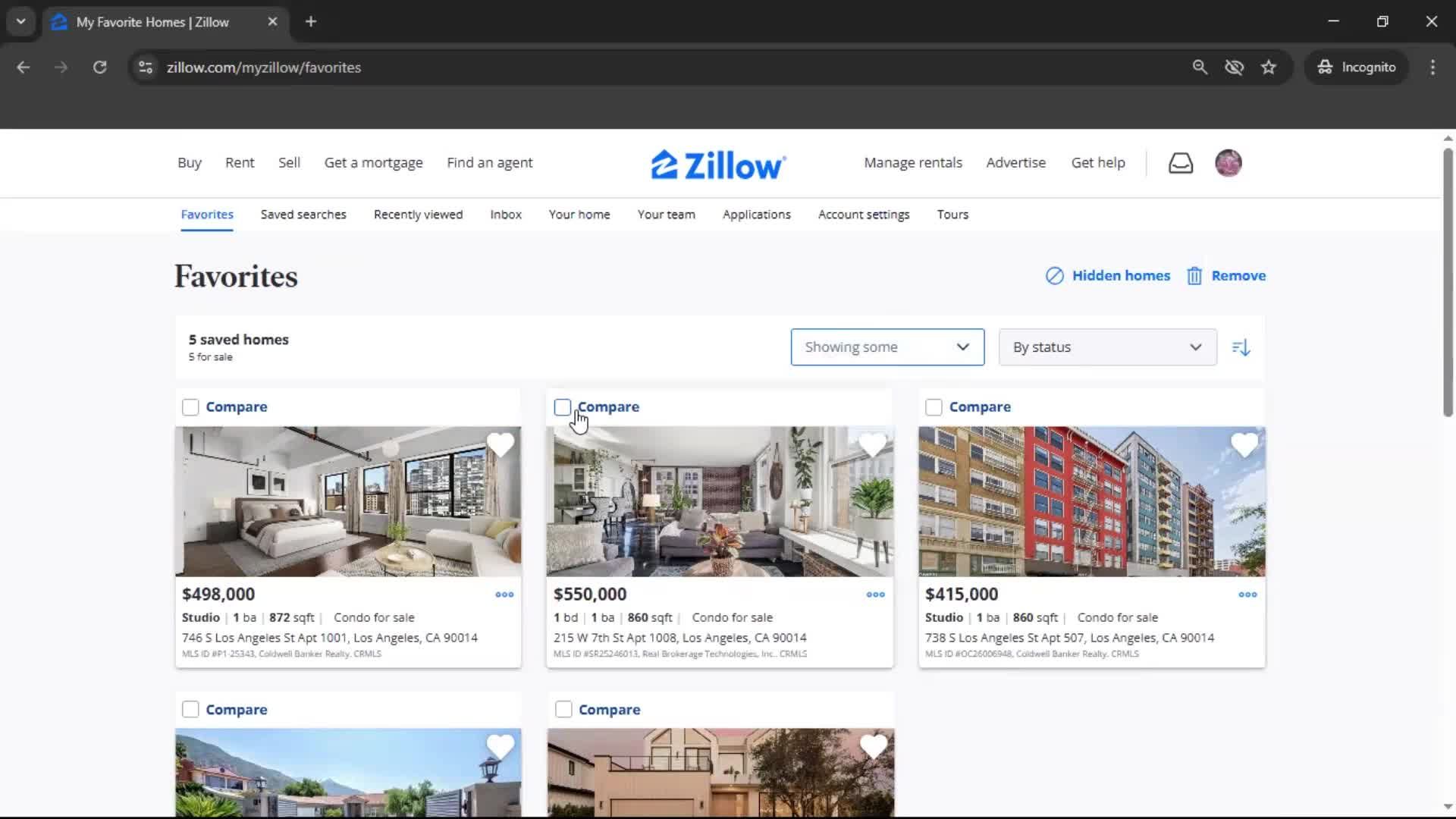 General browsing screenshot
