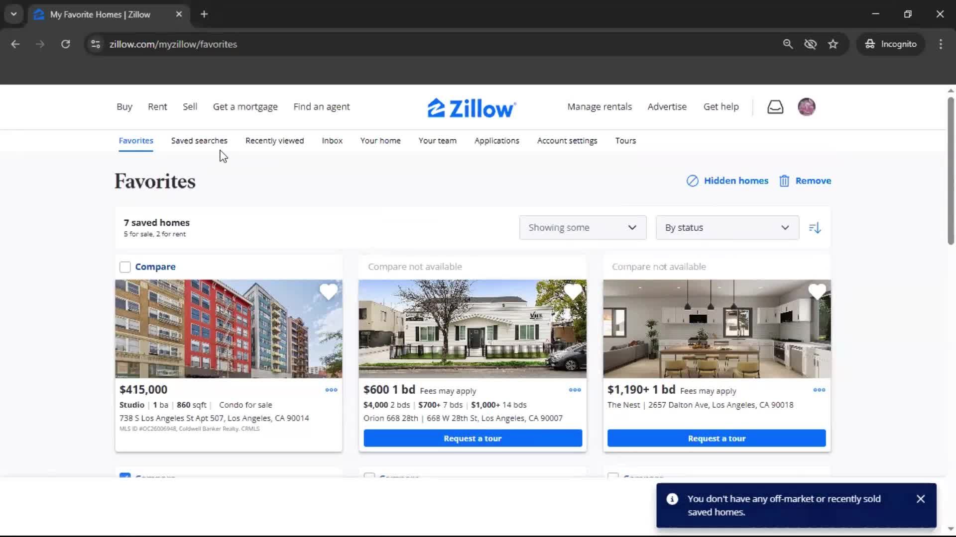General browsing screenshot