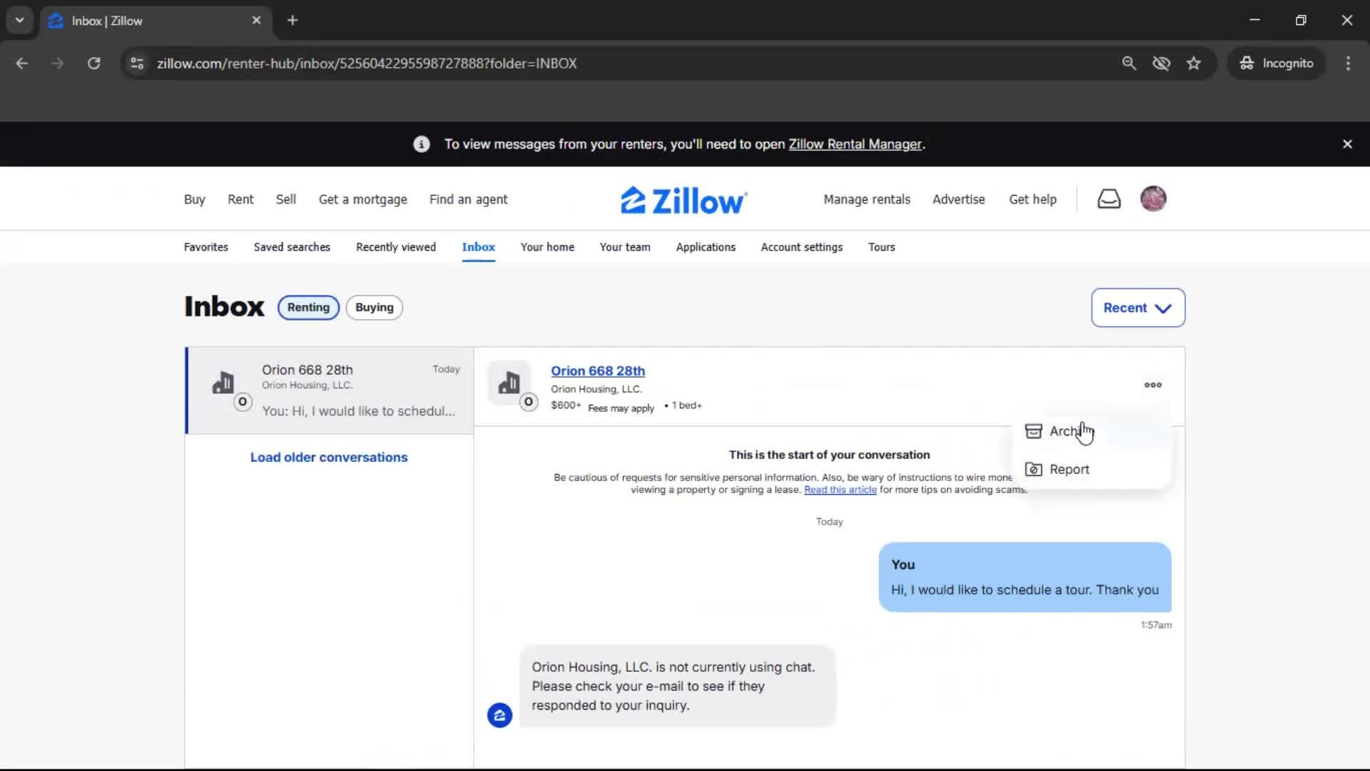 General browsing screenshot