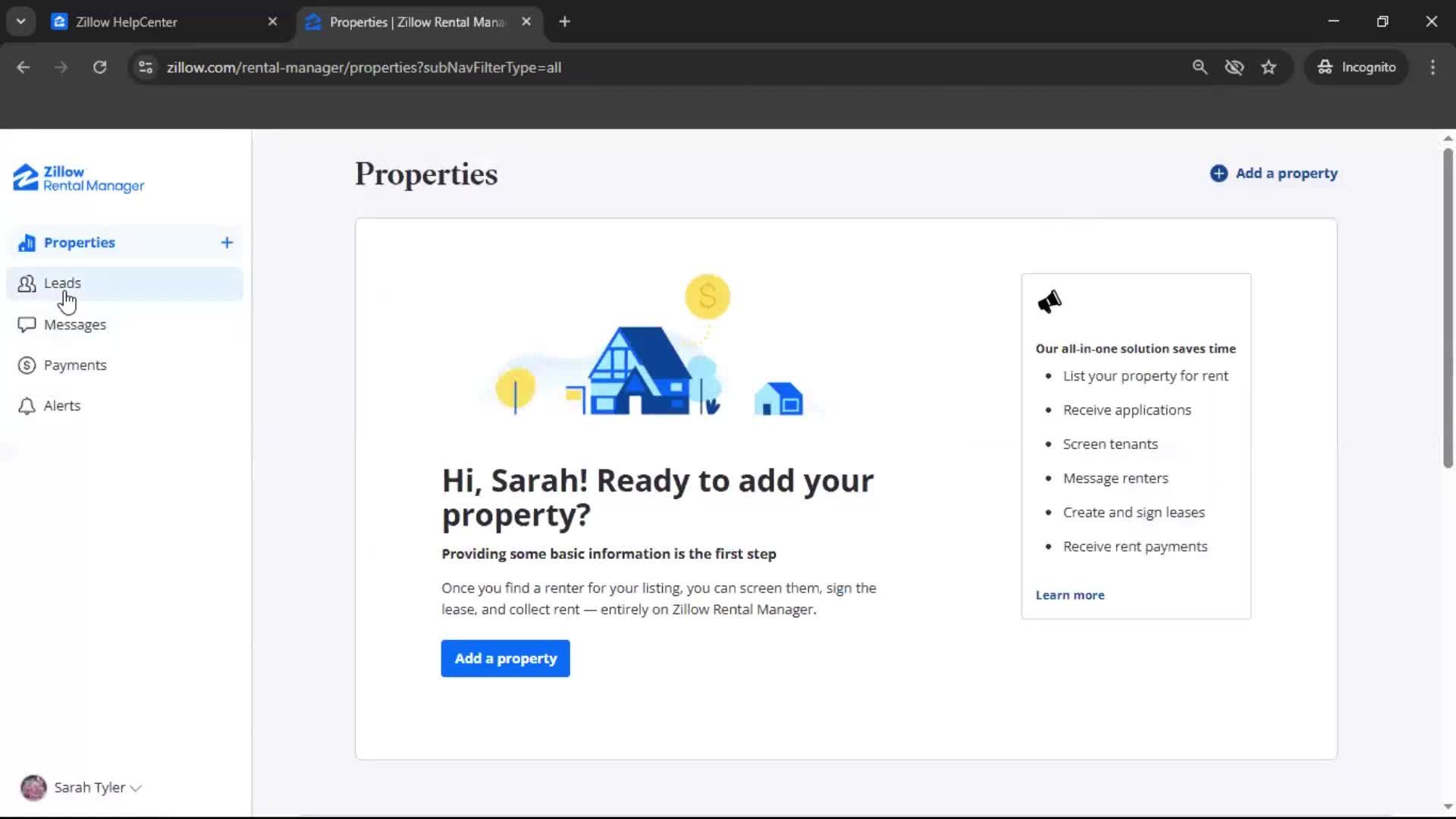General browsing screenshot