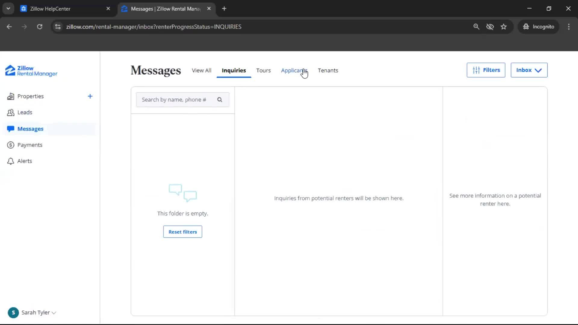 General browsing screenshot