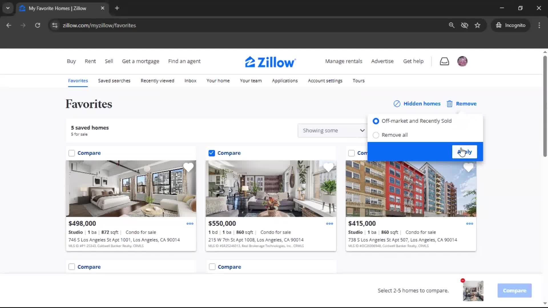 General browsing screenshot