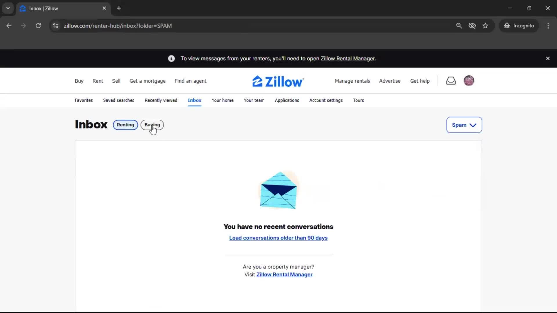 General browsing screenshot