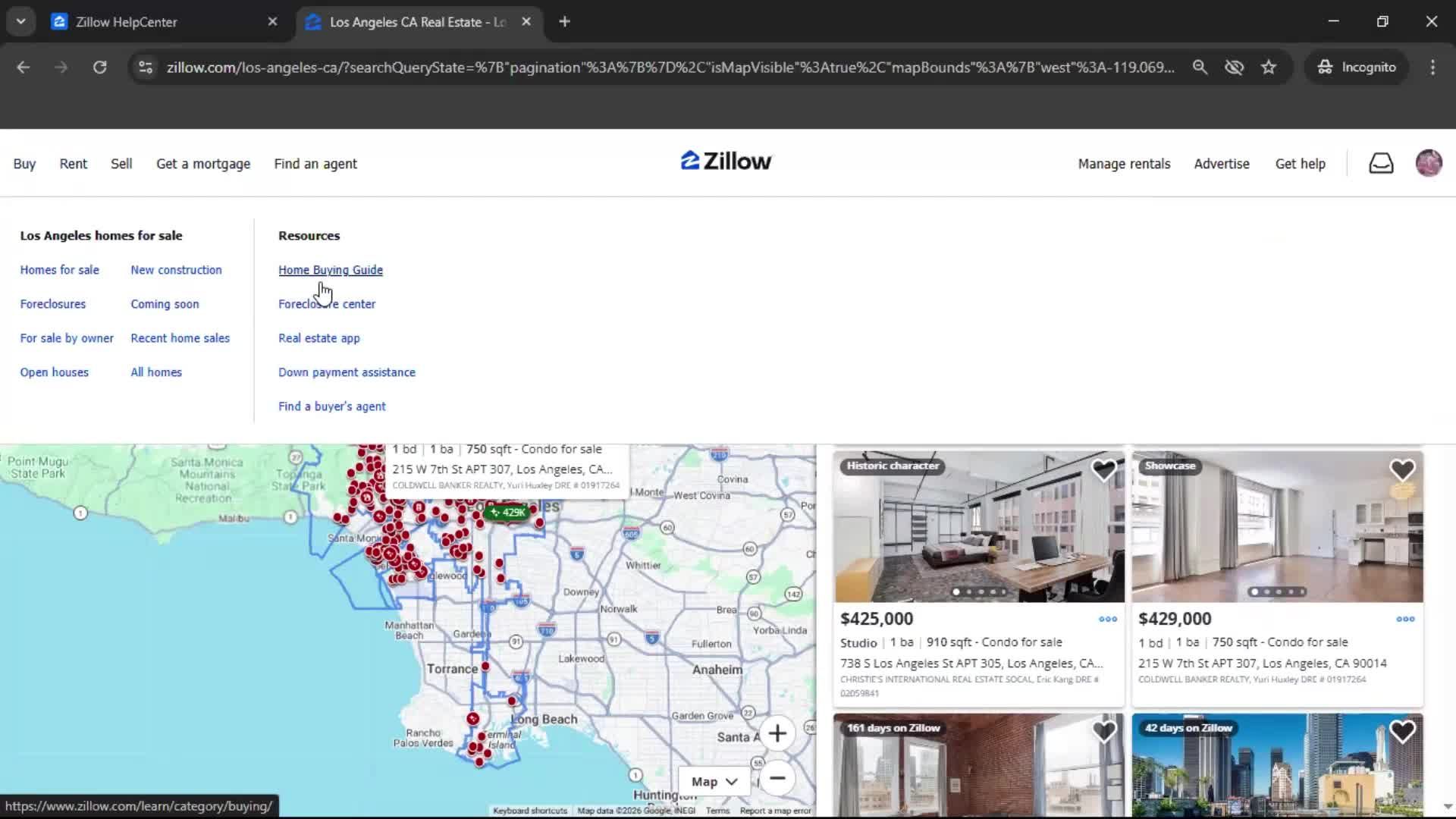 General browsing screenshot
