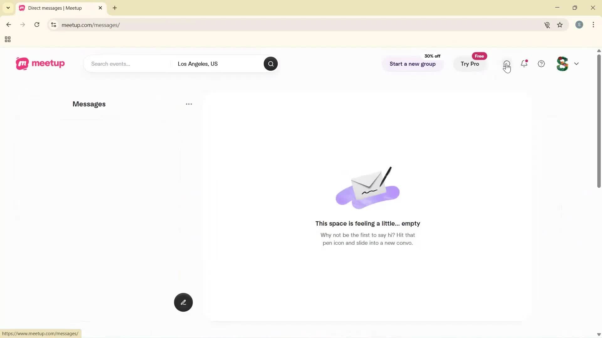 General browsing screenshot