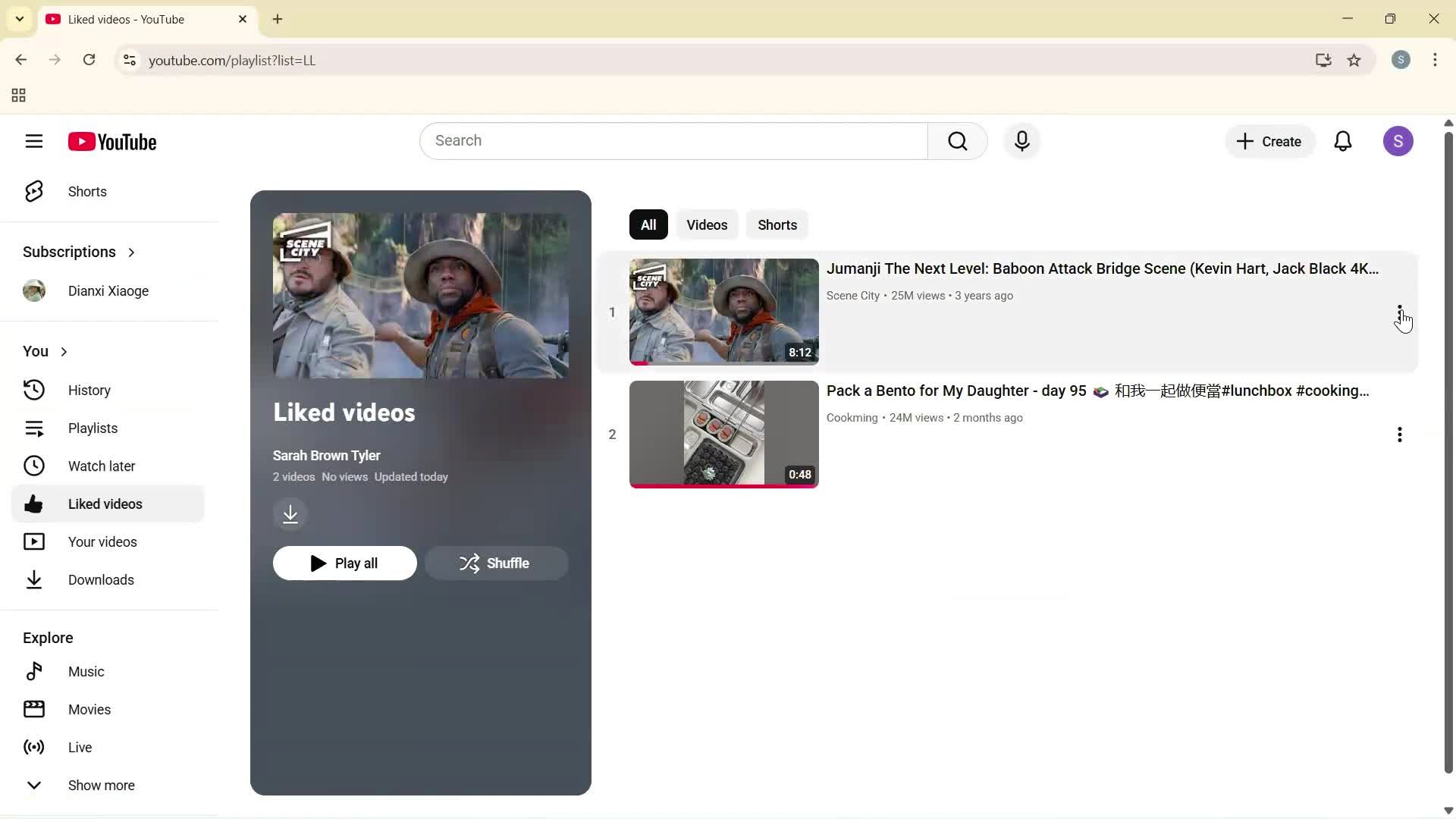 General browsing screenshot
