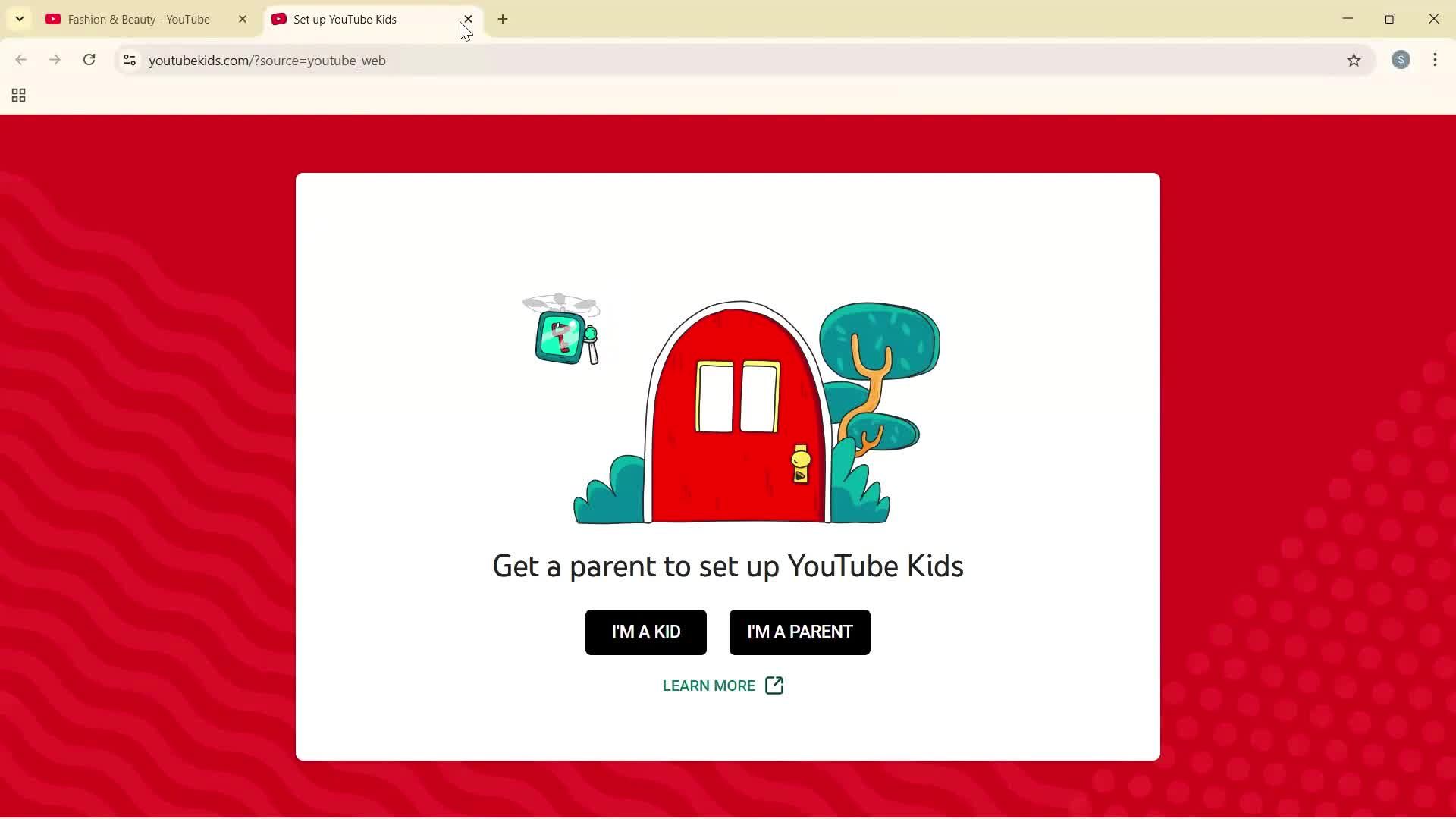 General browsing screenshot