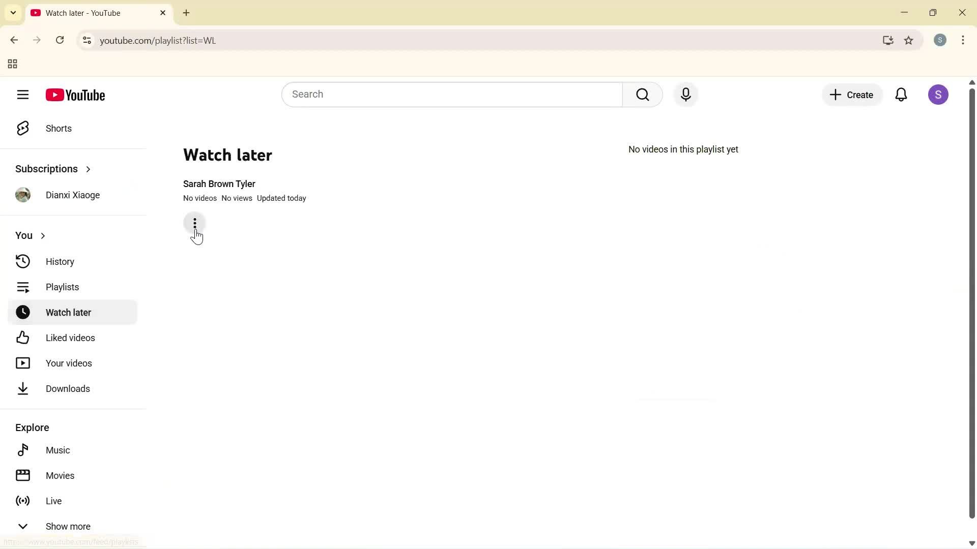 General browsing screenshot