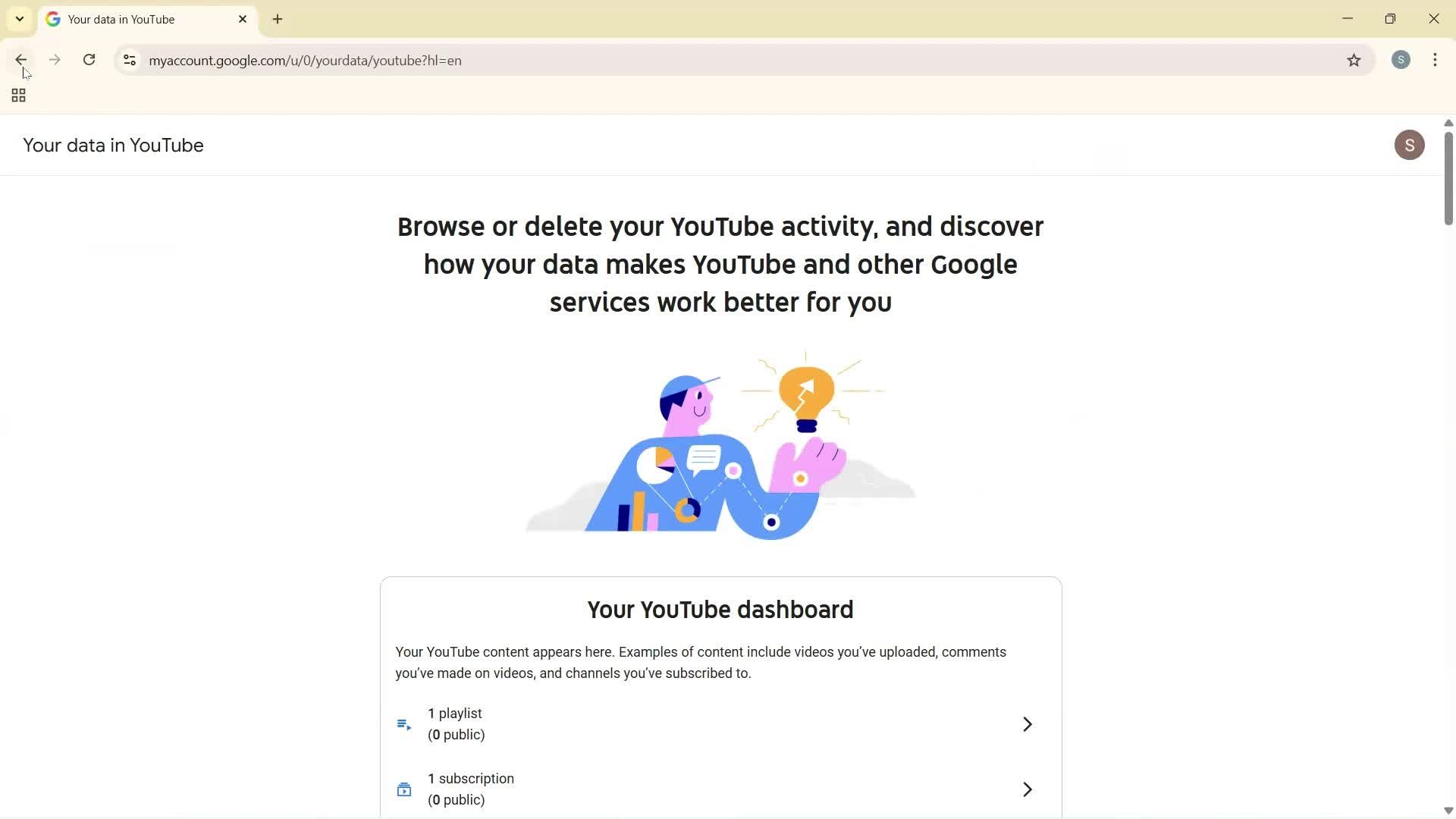 General browsing screenshot