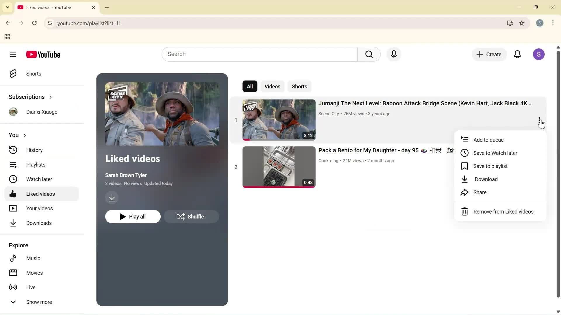 General browsing screenshot