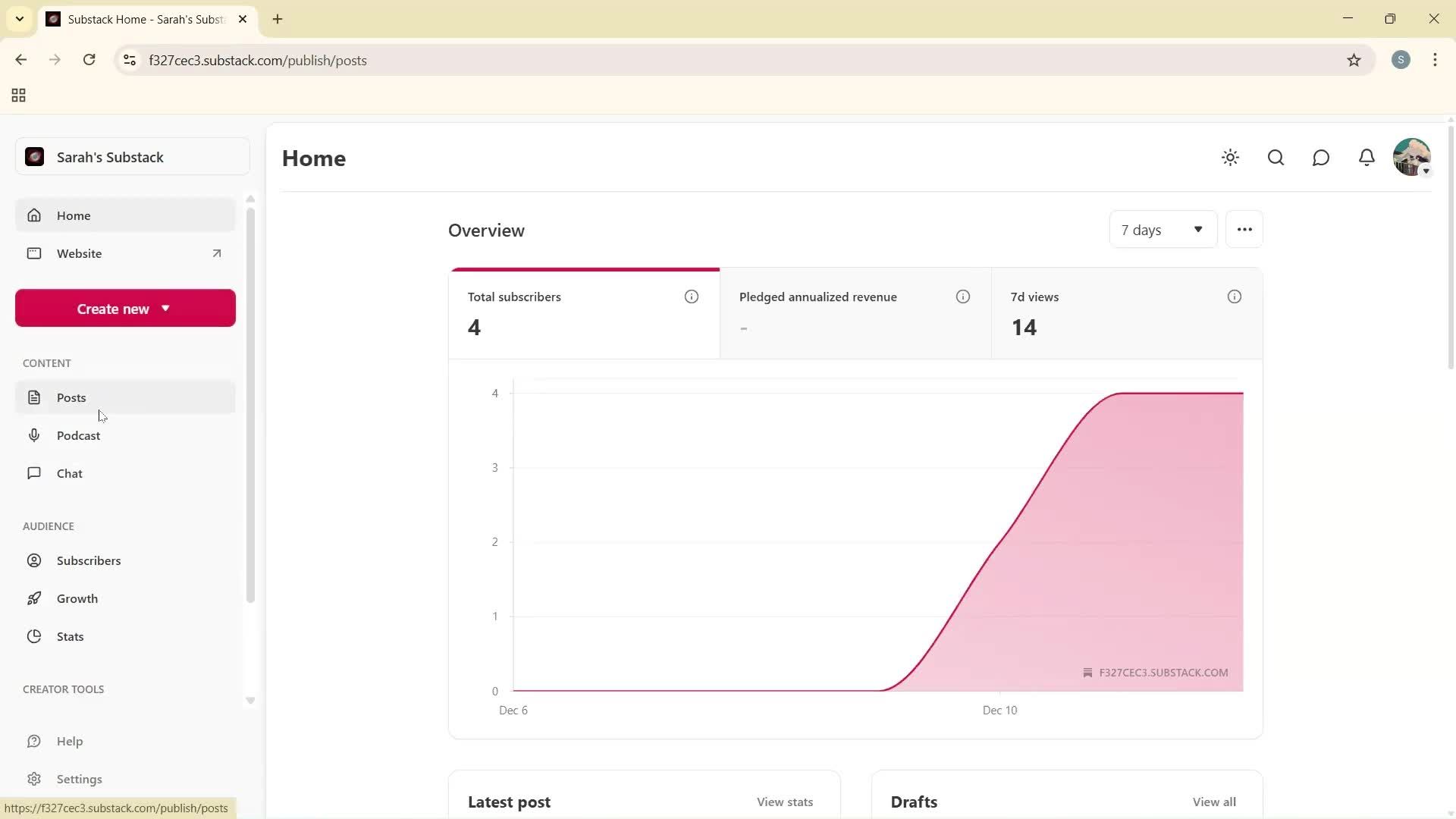 General browsing screenshot