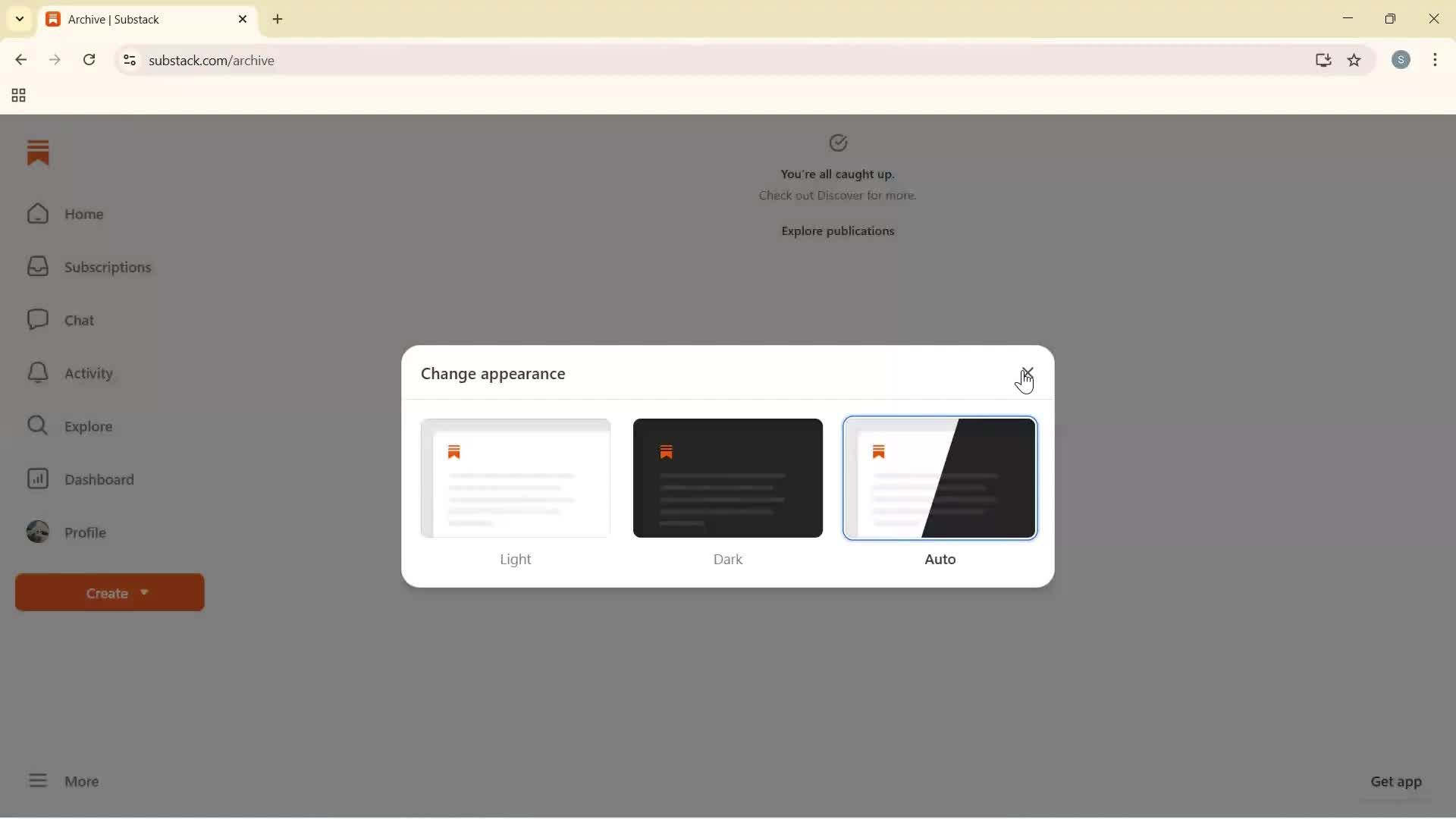 General browsing screenshot