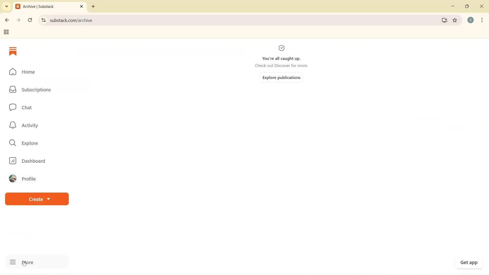 General browsing screenshot
