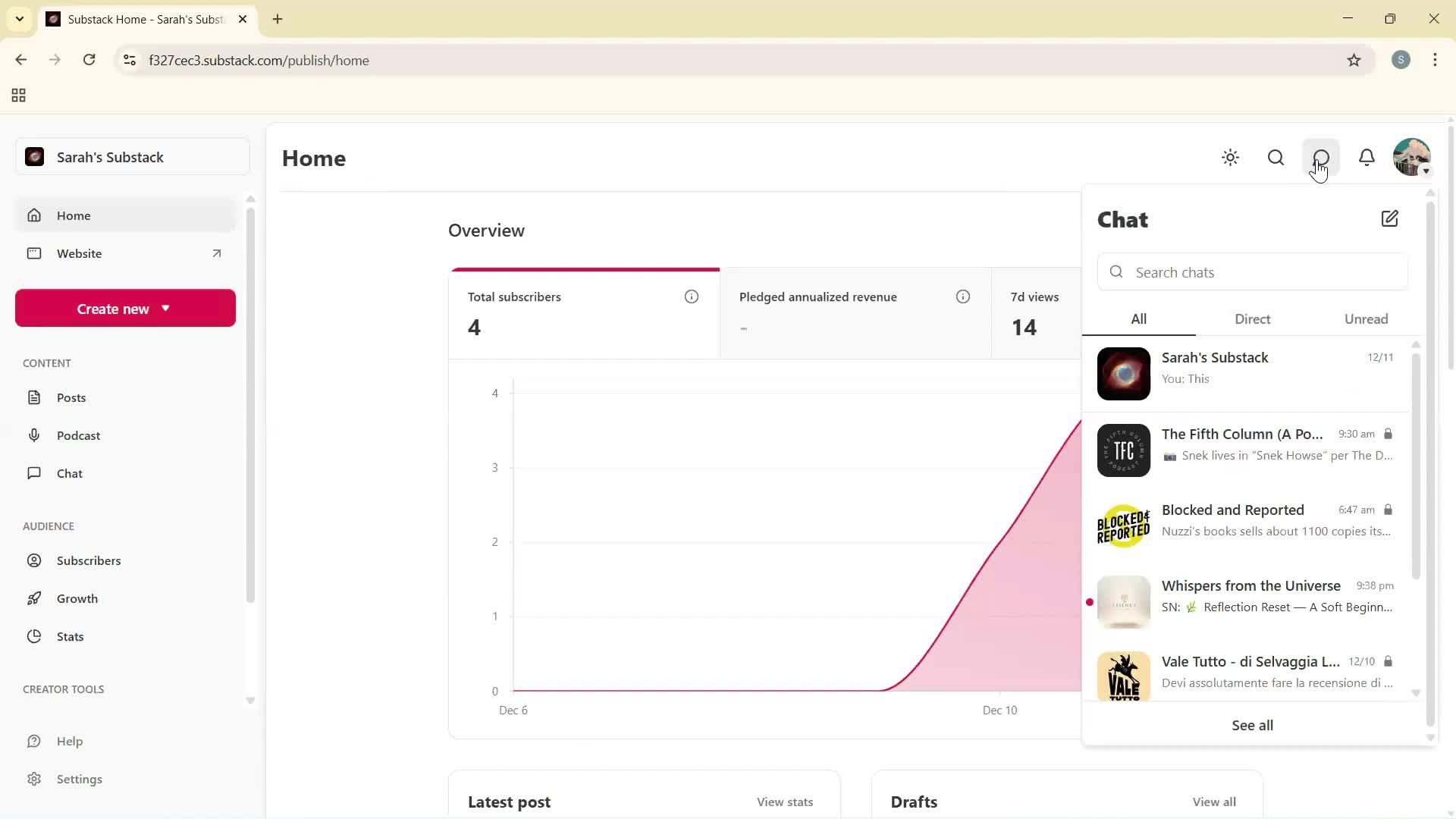 General browsing screenshot