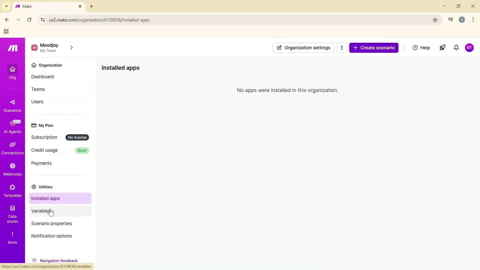 General browsing screenshot