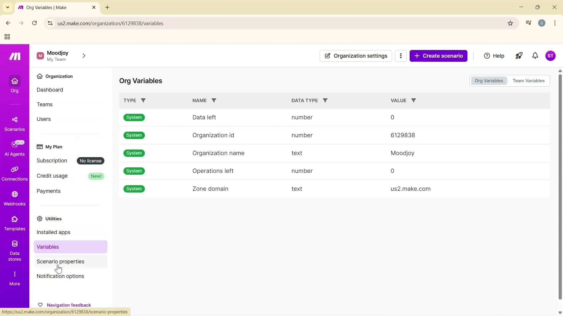 General browsing screenshot