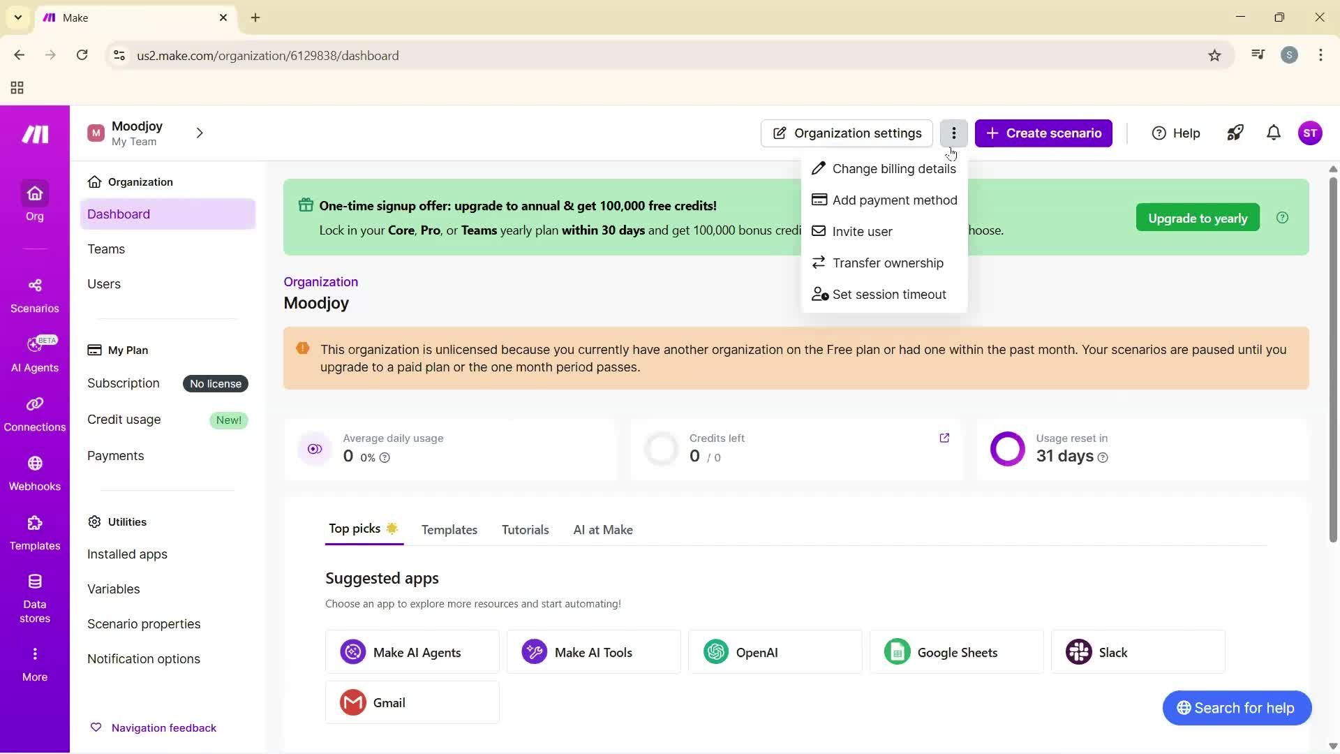 General browsing screenshot