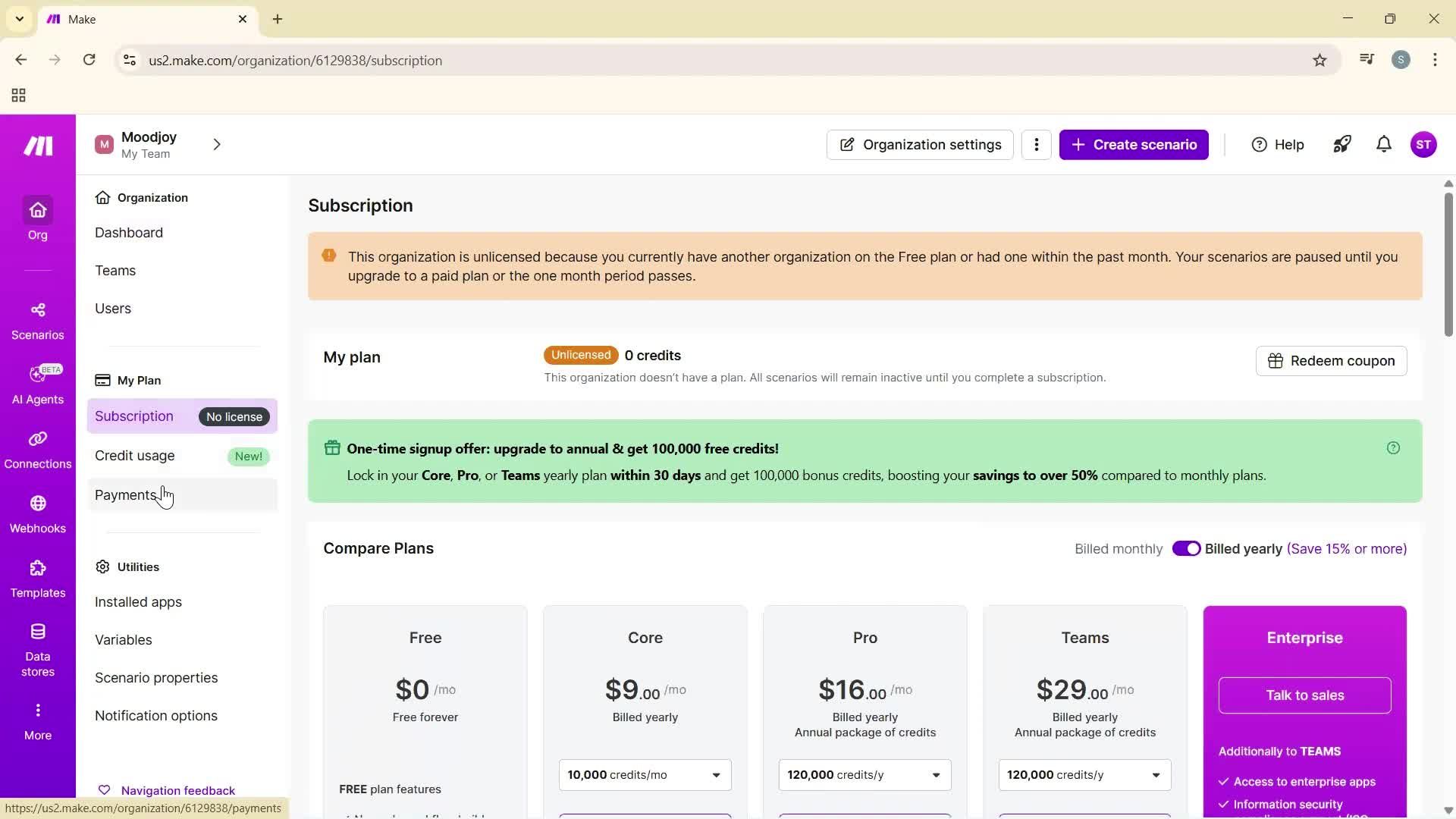 General browsing screenshot