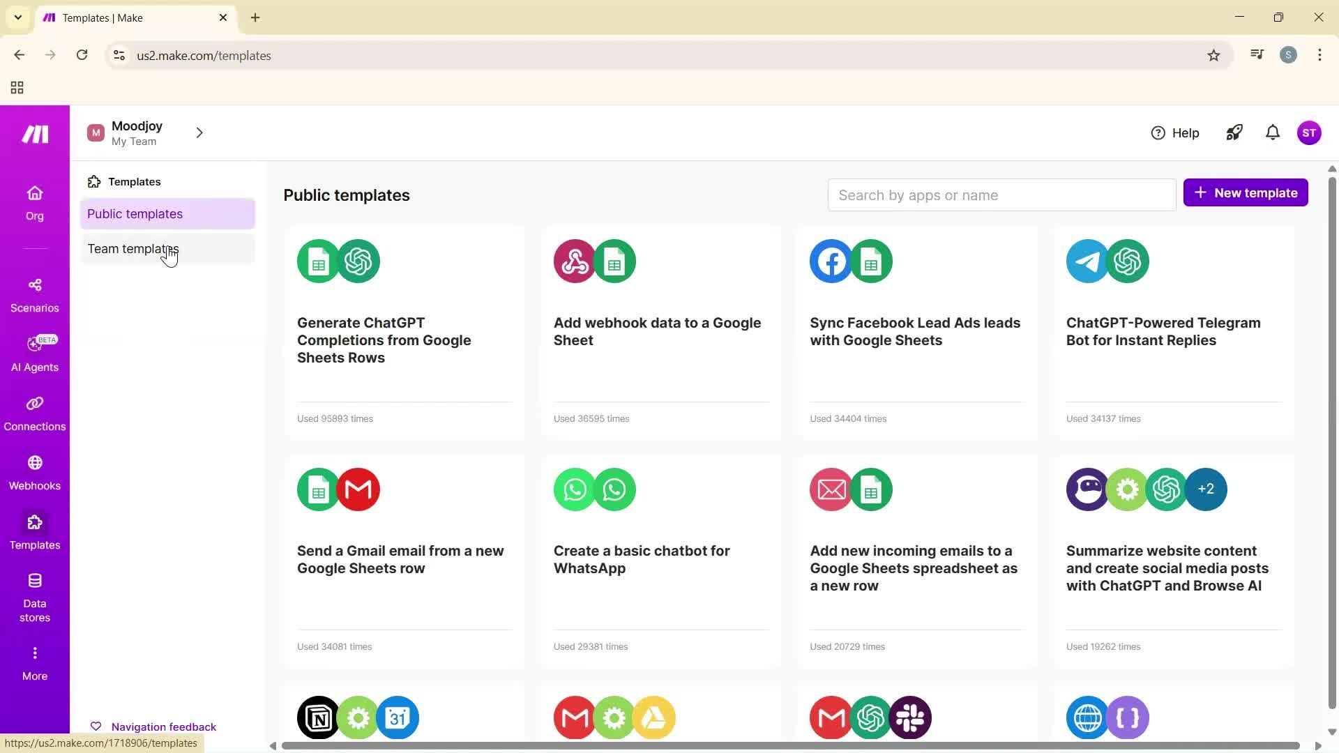 General browsing screenshot