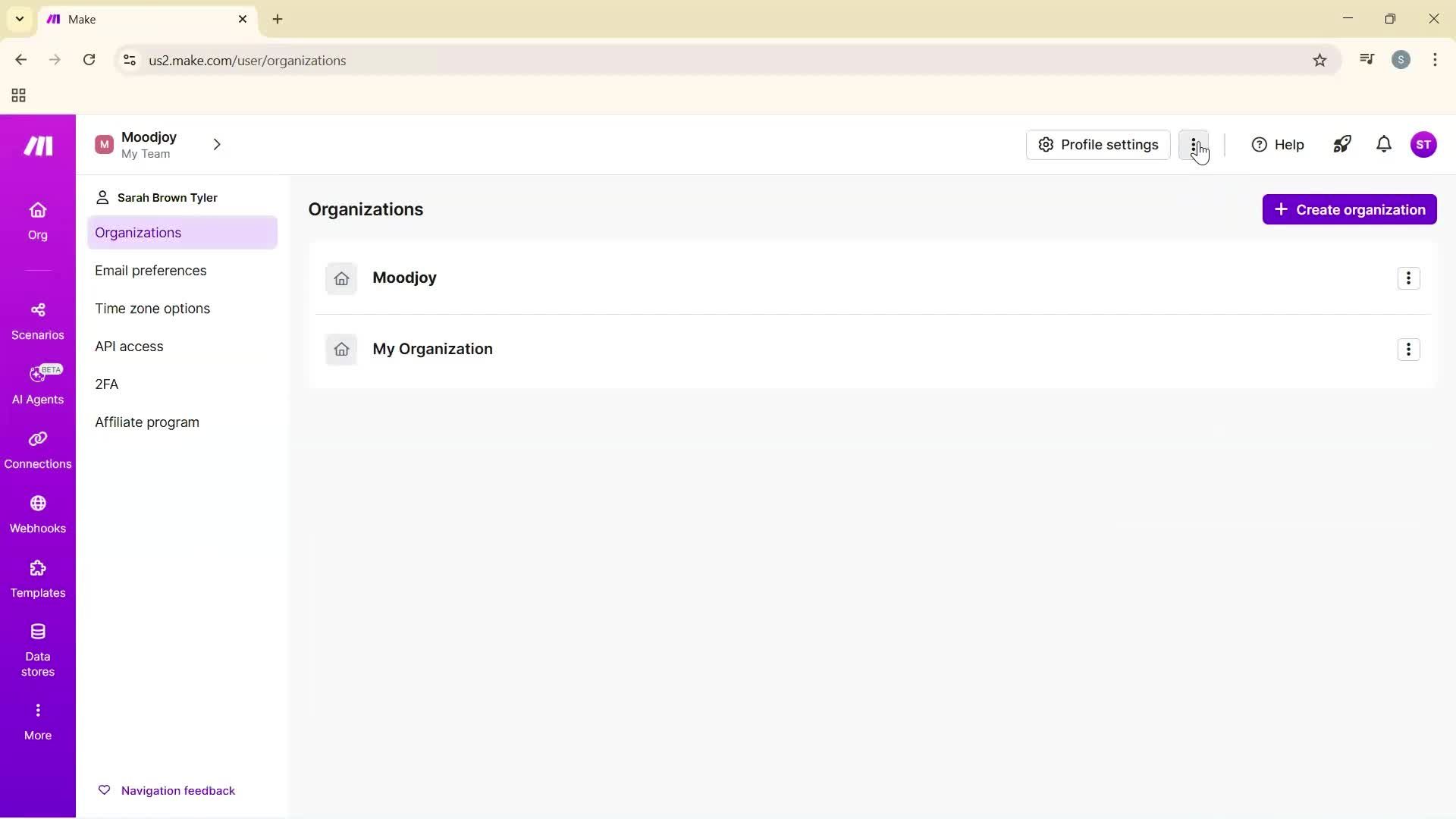 General browsing screenshot