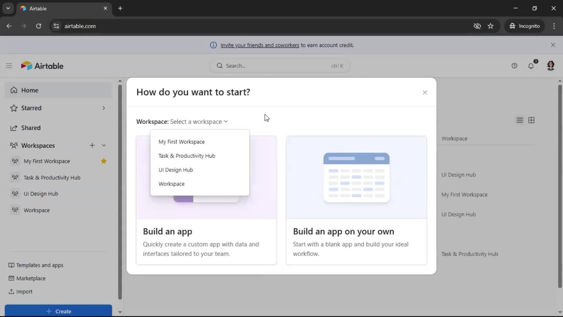 General browsing screenshot