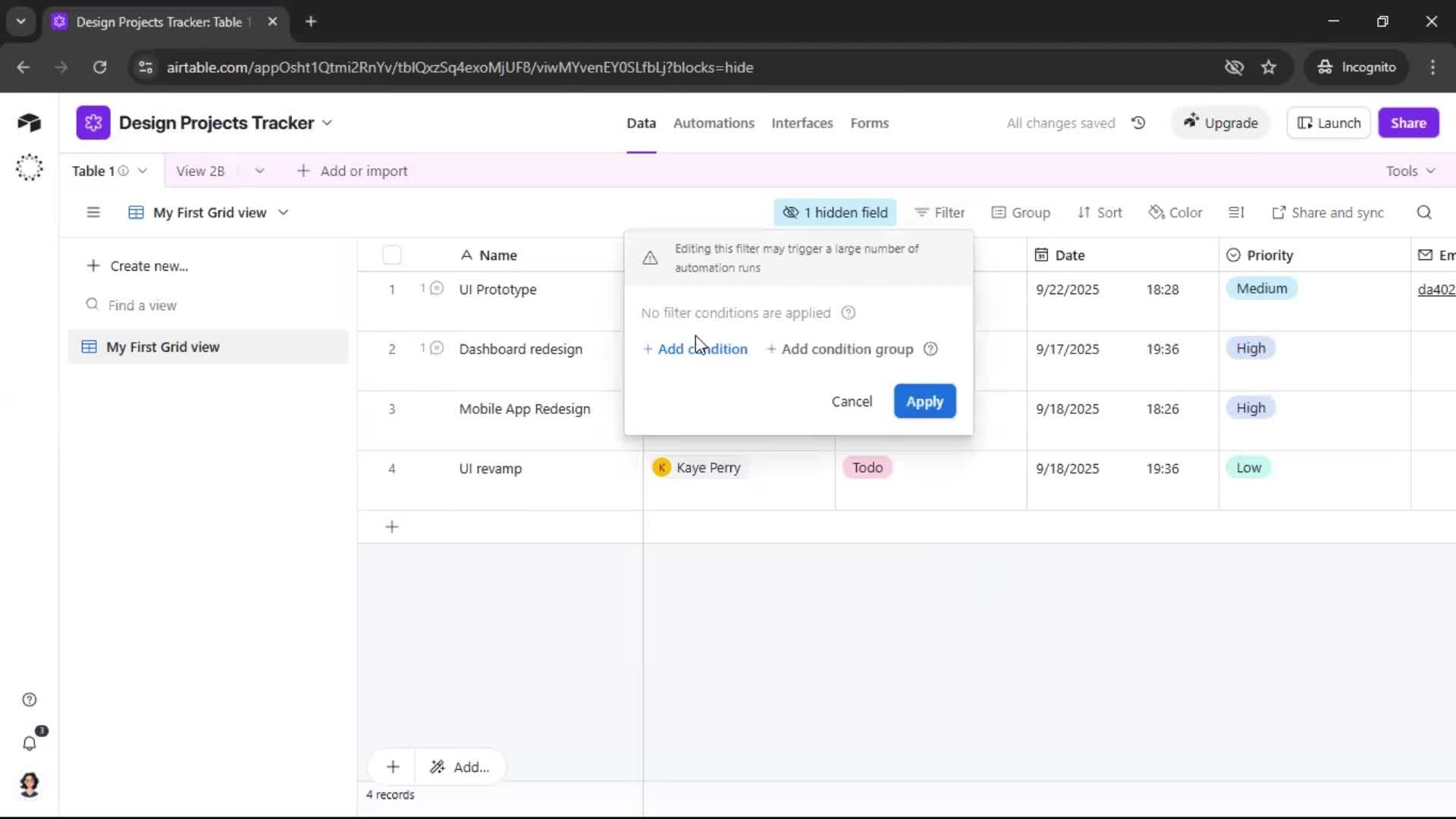 General browsing screenshot