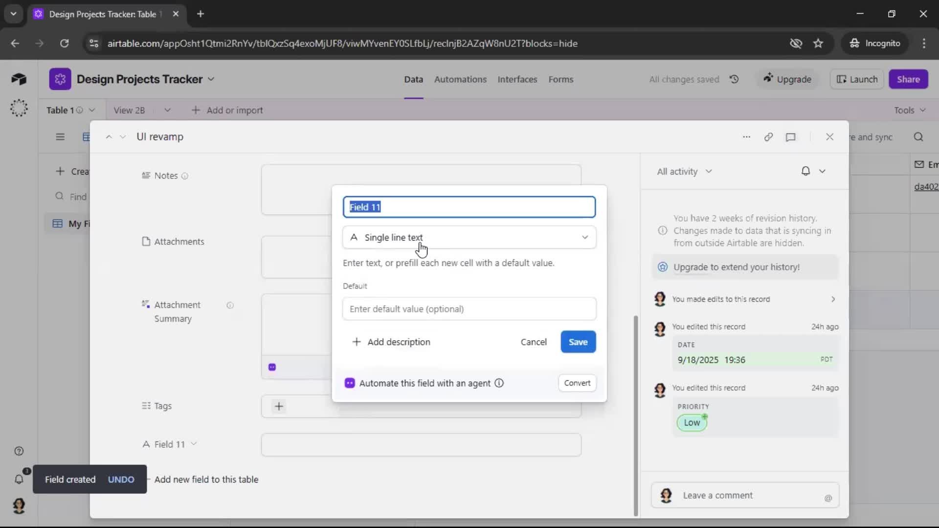 General browsing screenshot