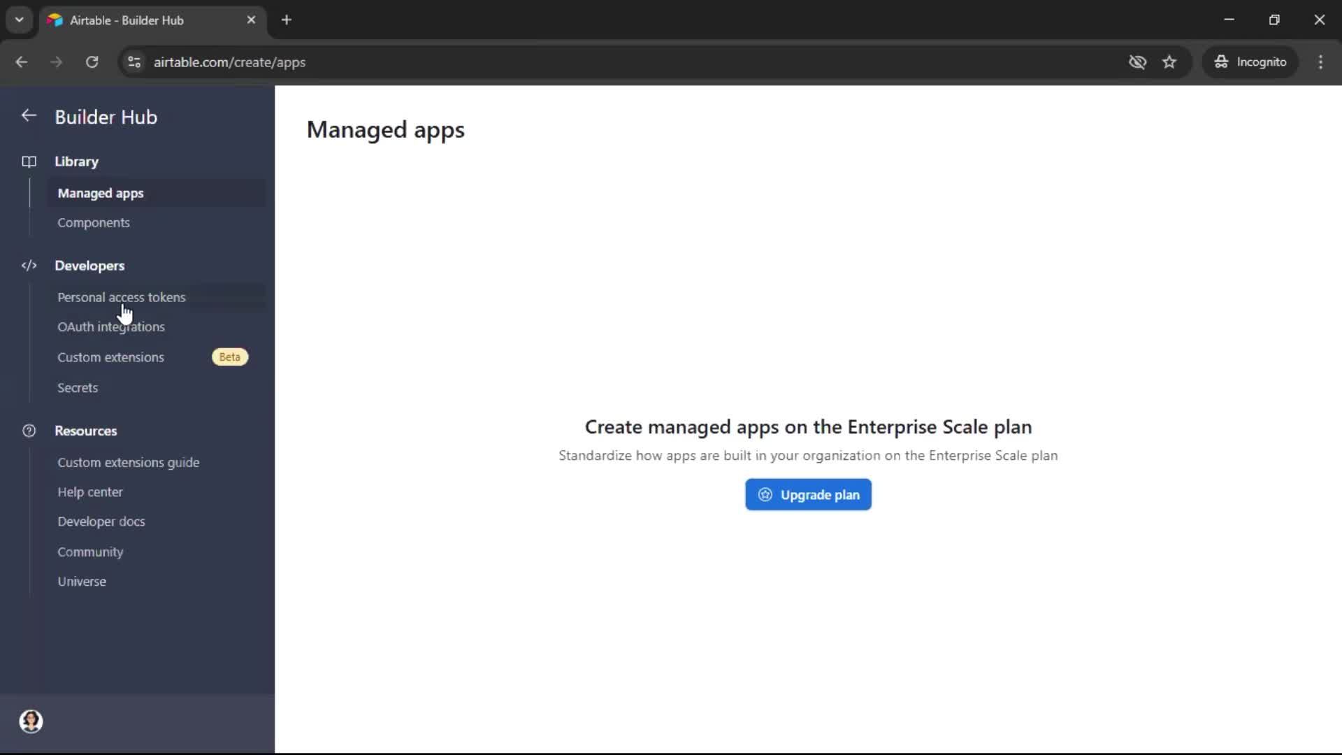 General browsing screenshot