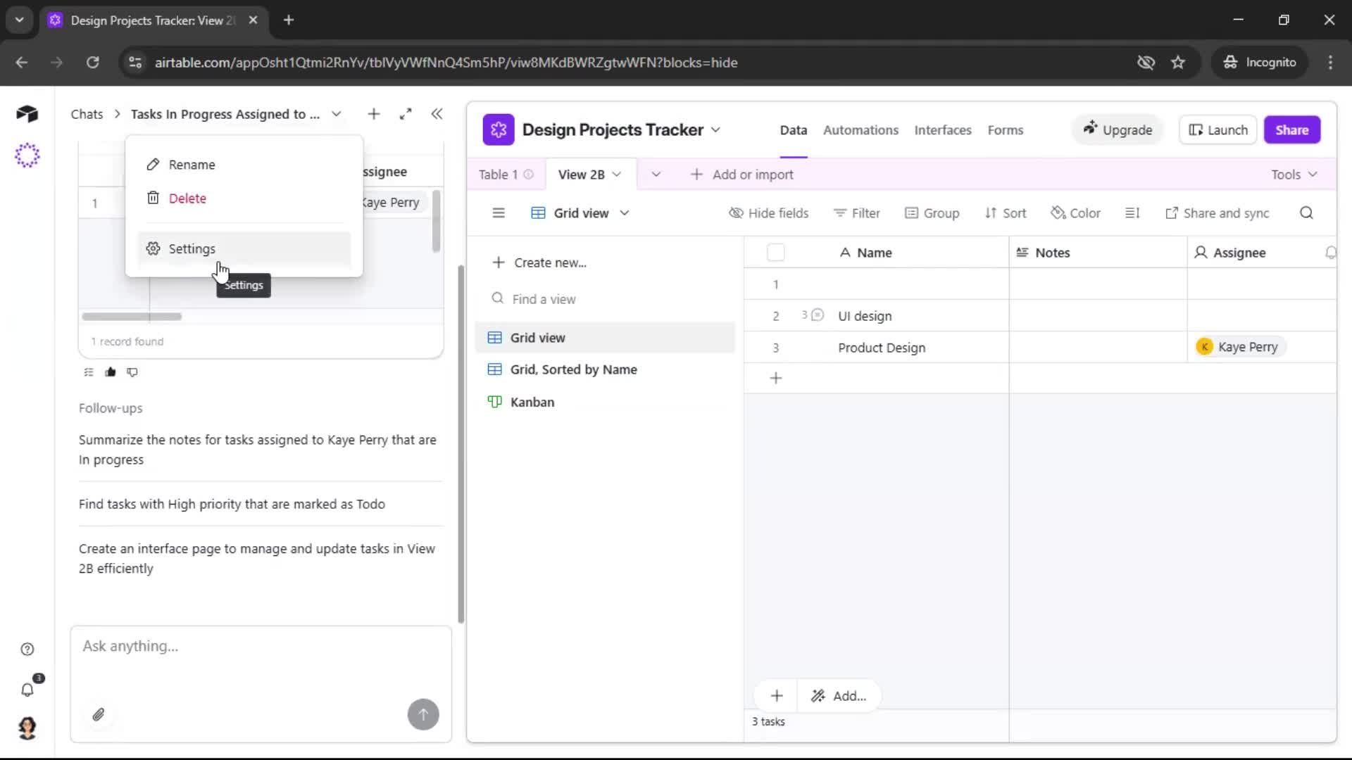 General browsing screenshot