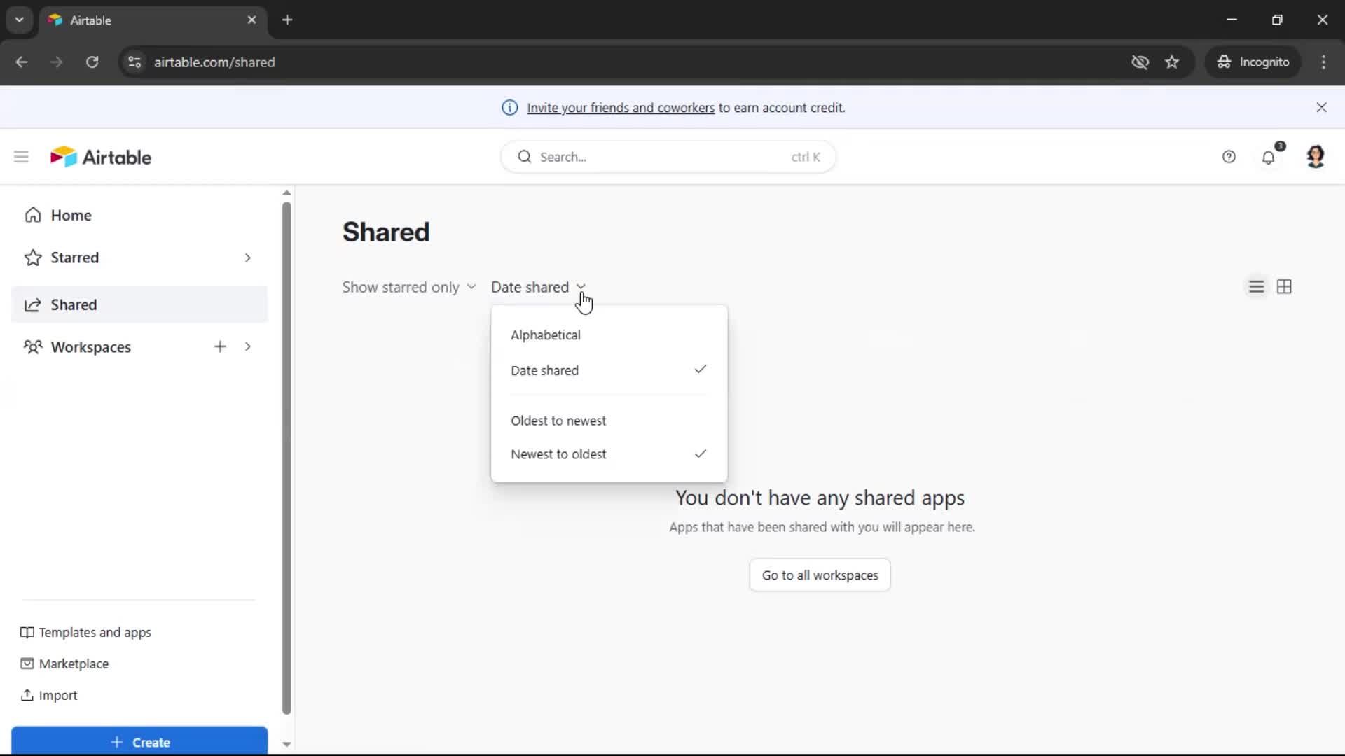 General browsing screenshot