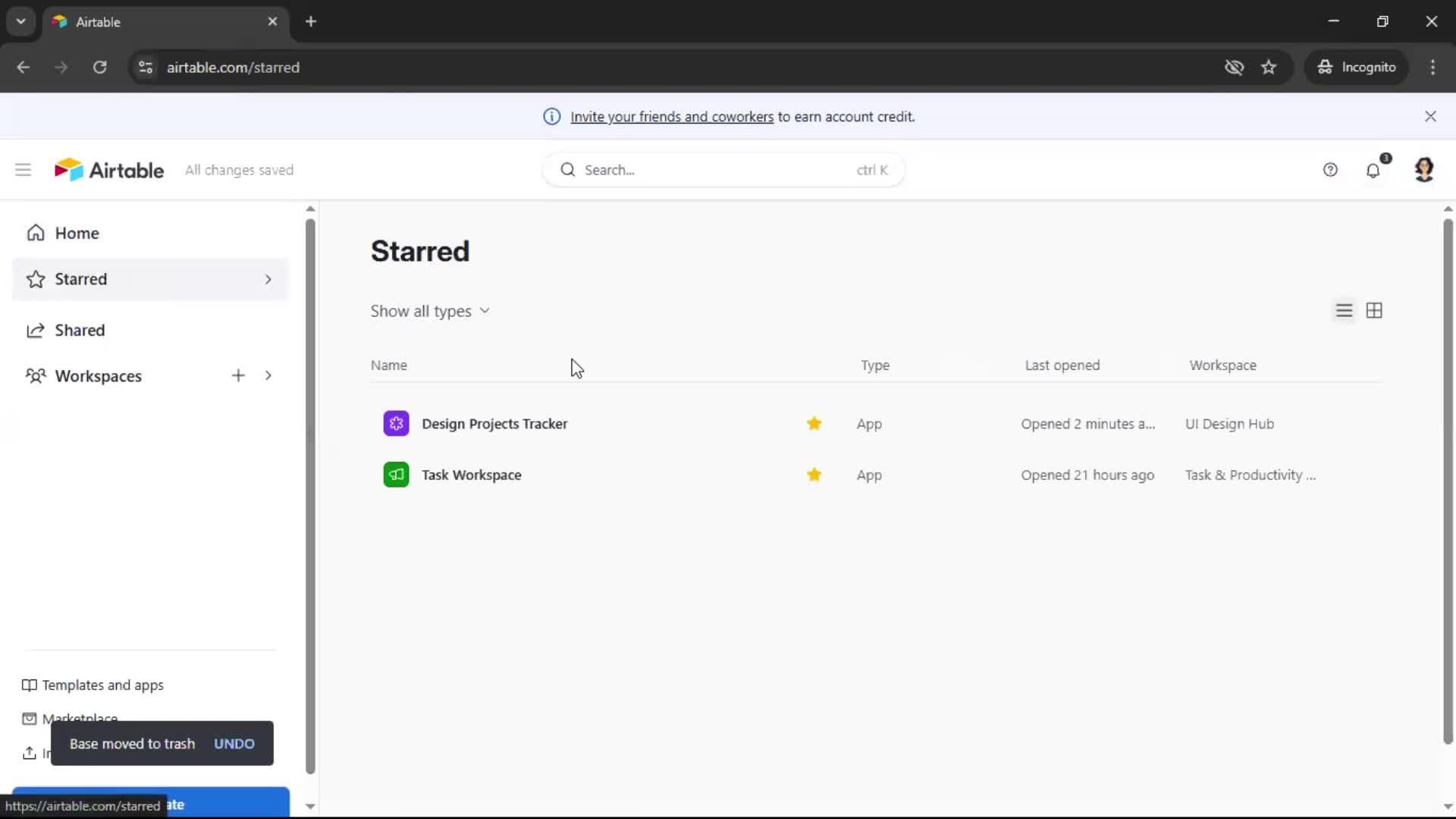 General browsing screenshot