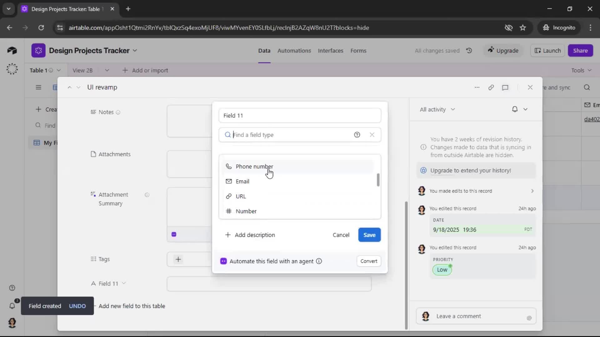 General browsing screenshot