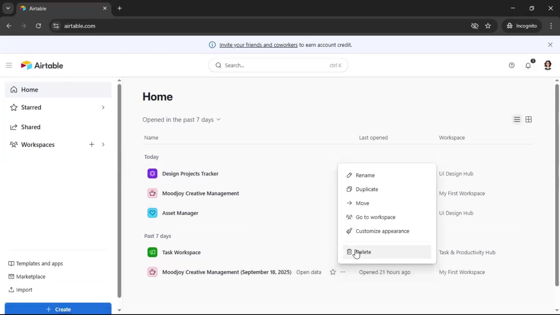 General browsing screenshot