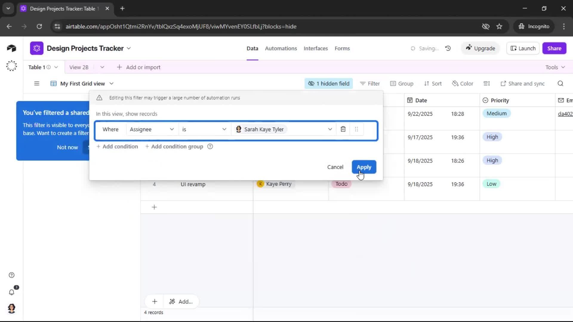 General browsing screenshot