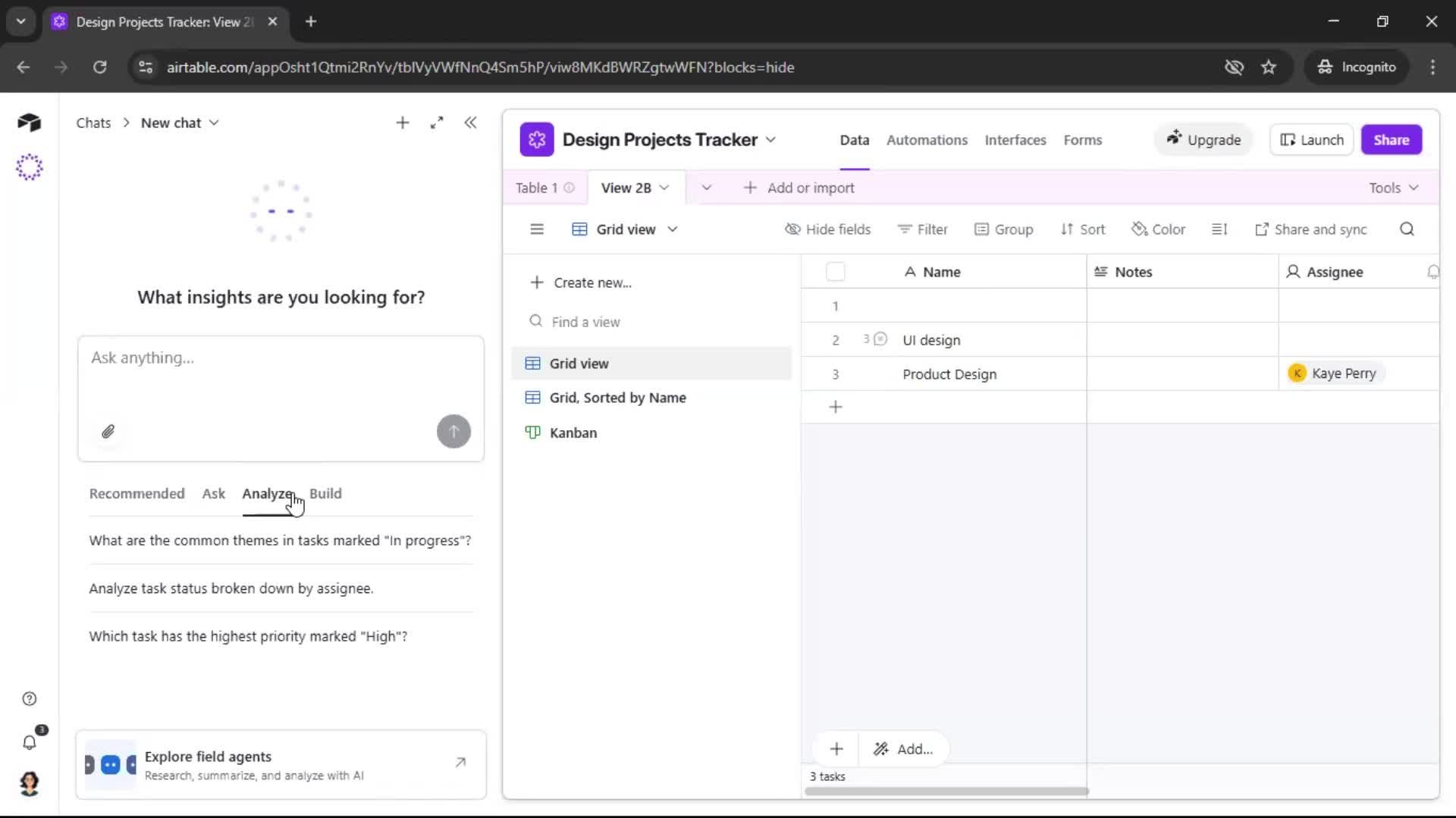 General browsing screenshot