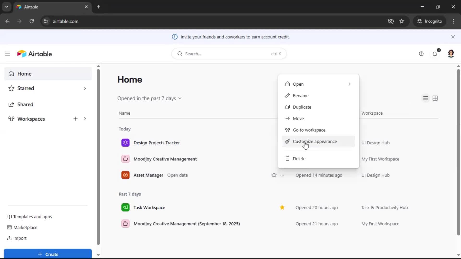 General browsing screenshot