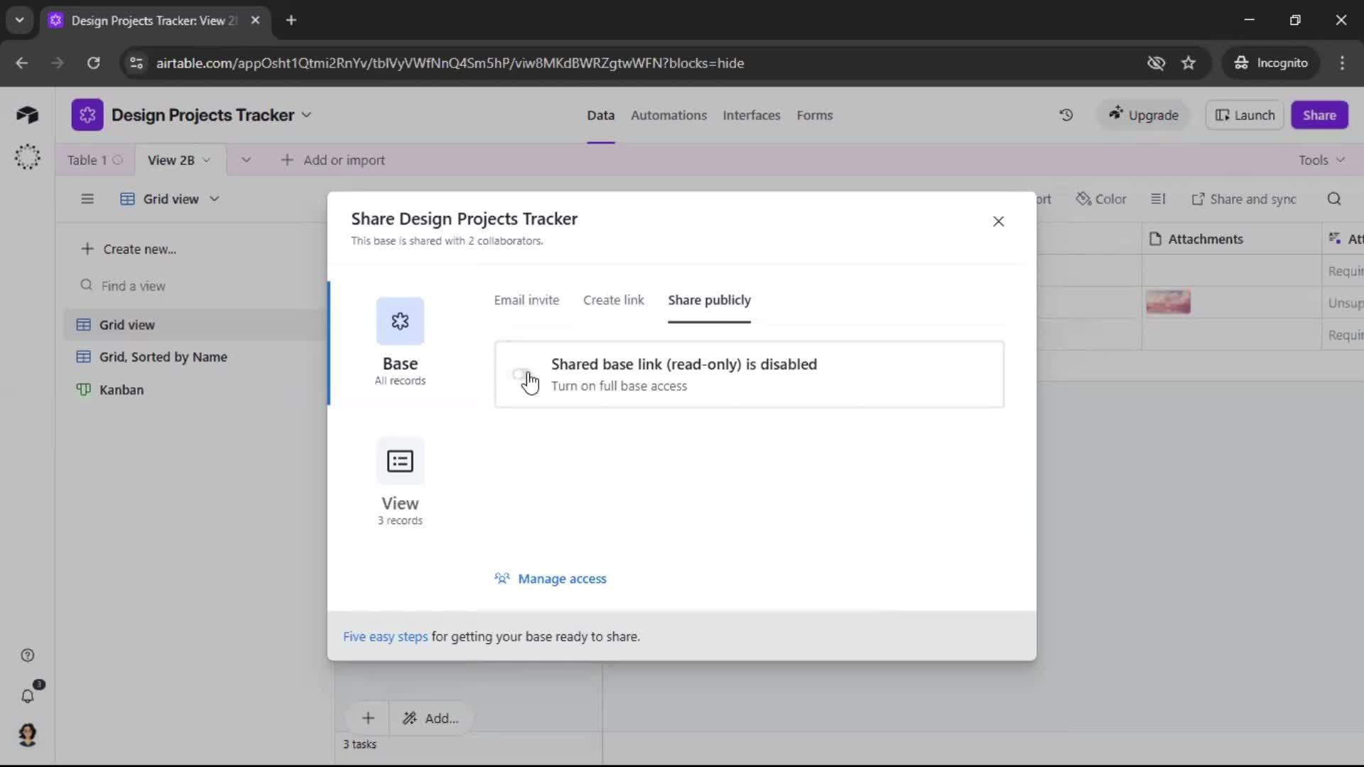 General browsing screenshot