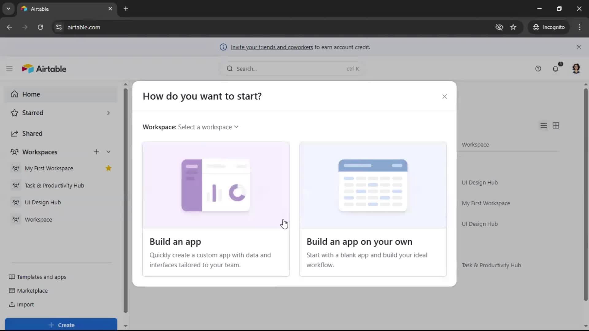 General browsing screenshot