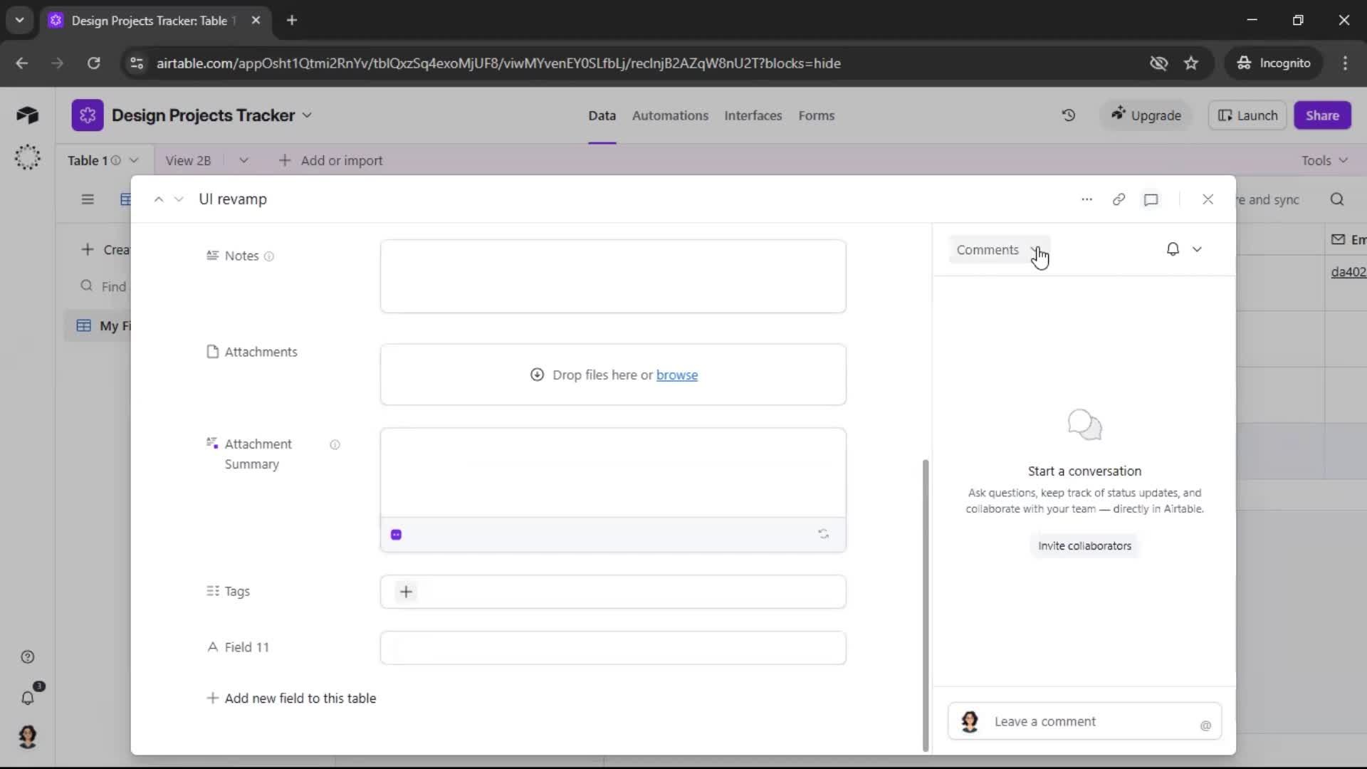General browsing screenshot