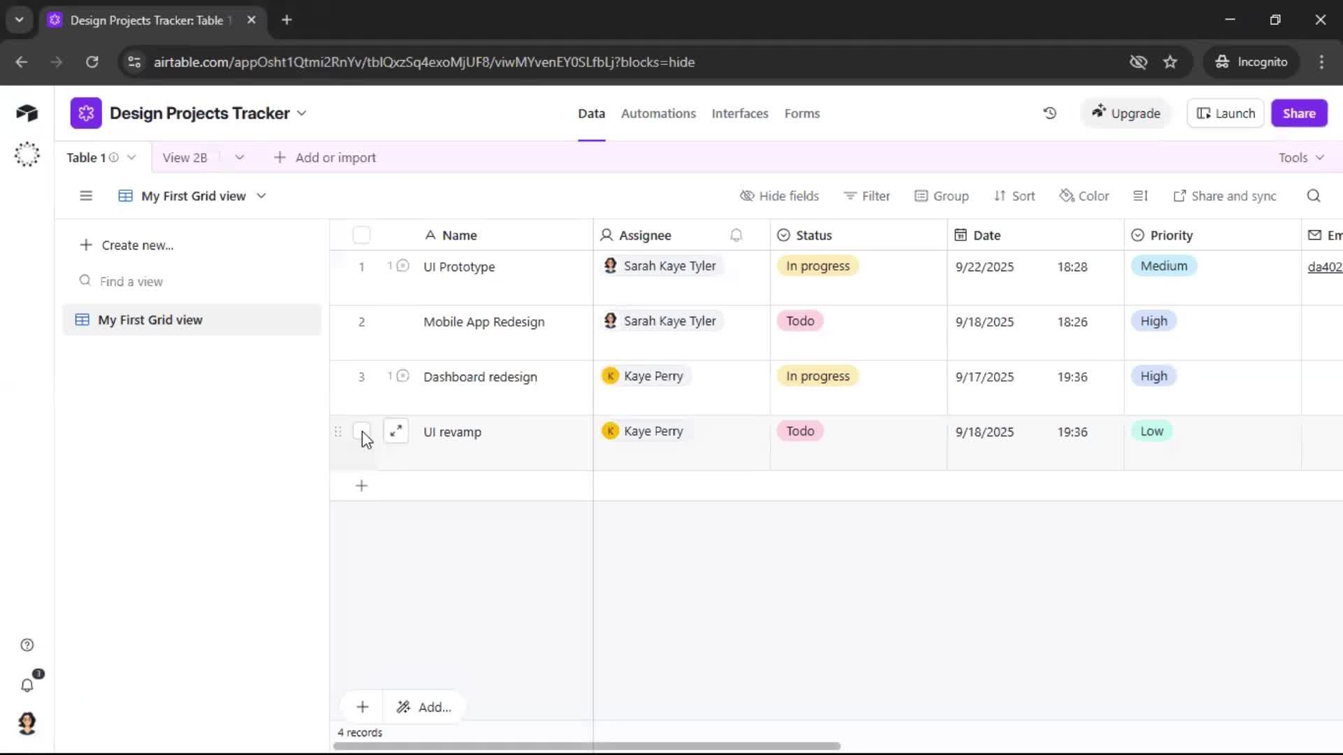 General browsing screenshot
