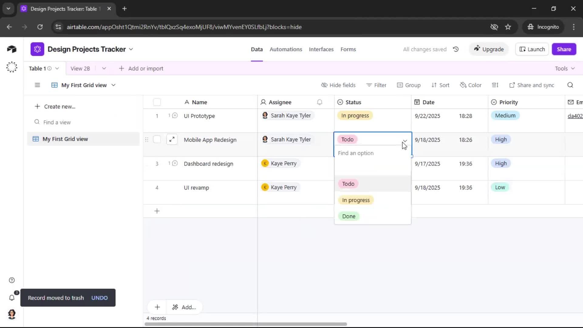 General browsing screenshot