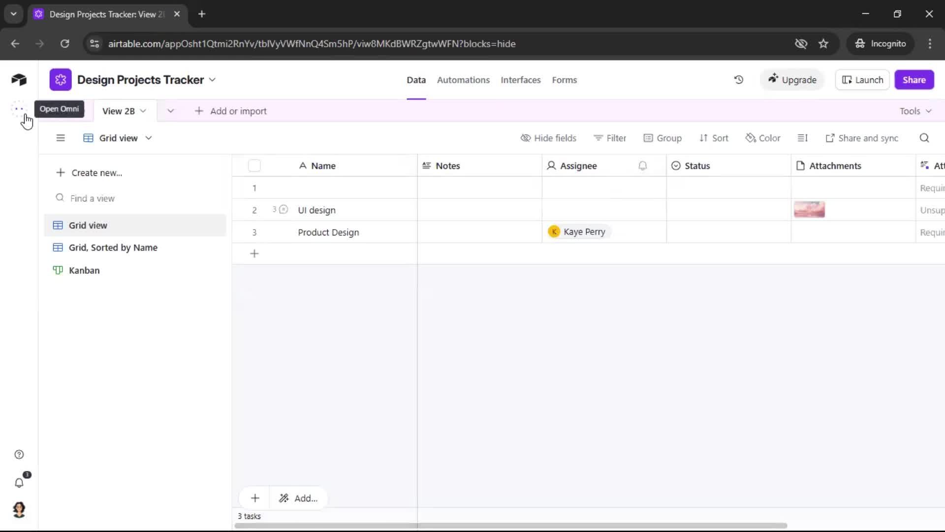 General browsing screenshot