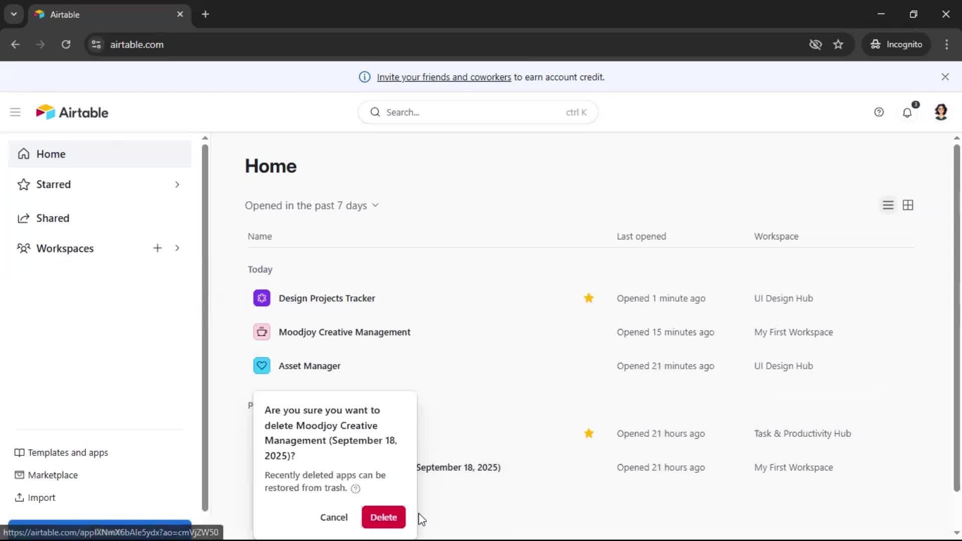 General browsing screenshot