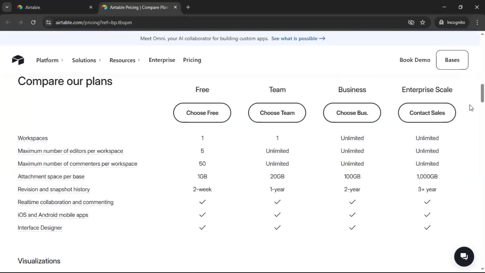 General browsing screenshot