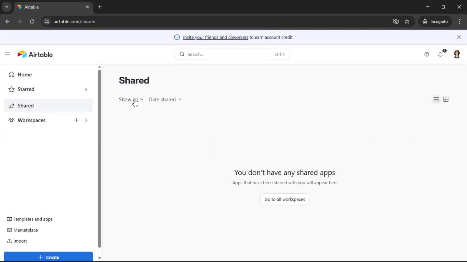 General browsing screenshot