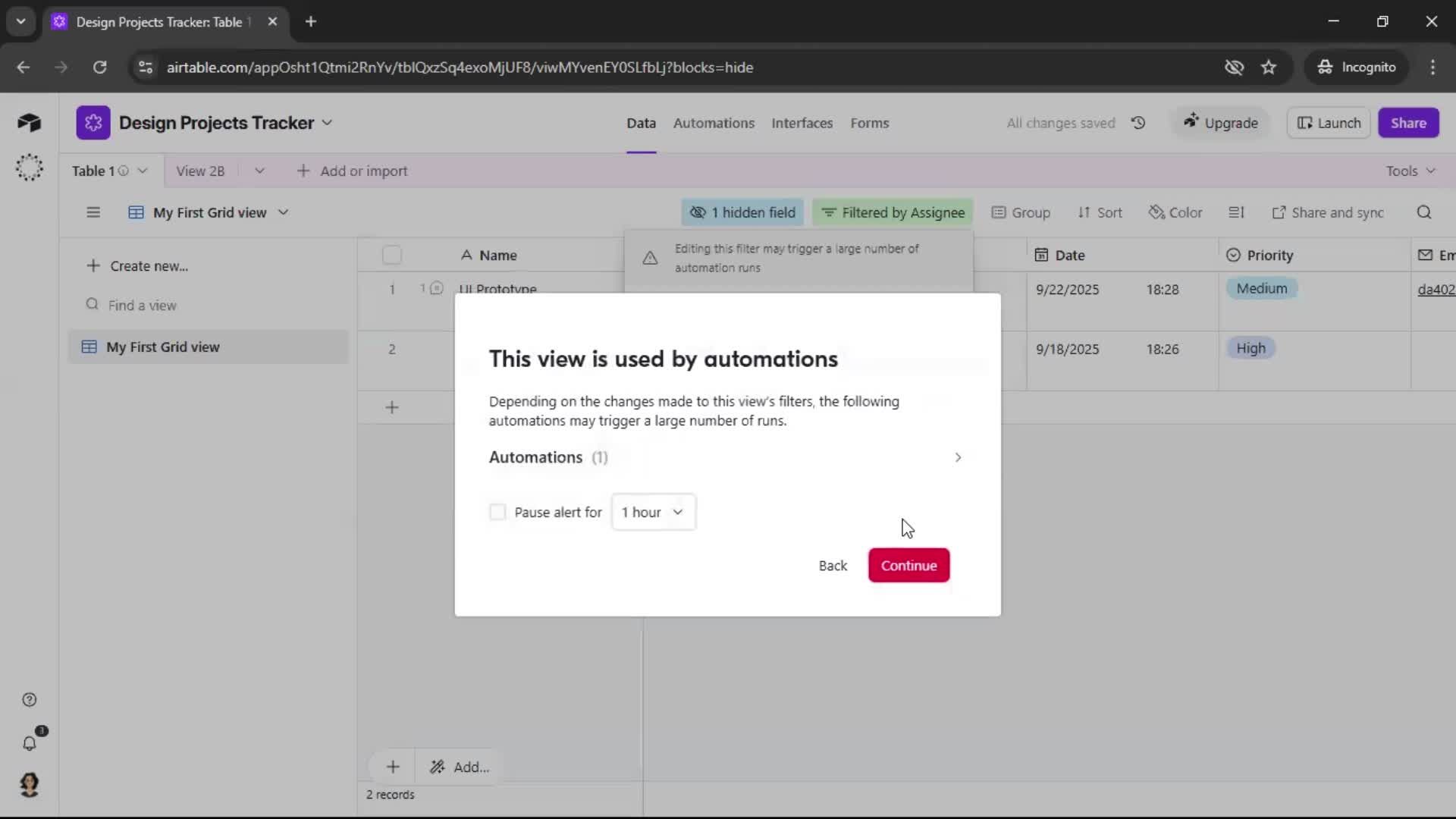 General browsing screenshot