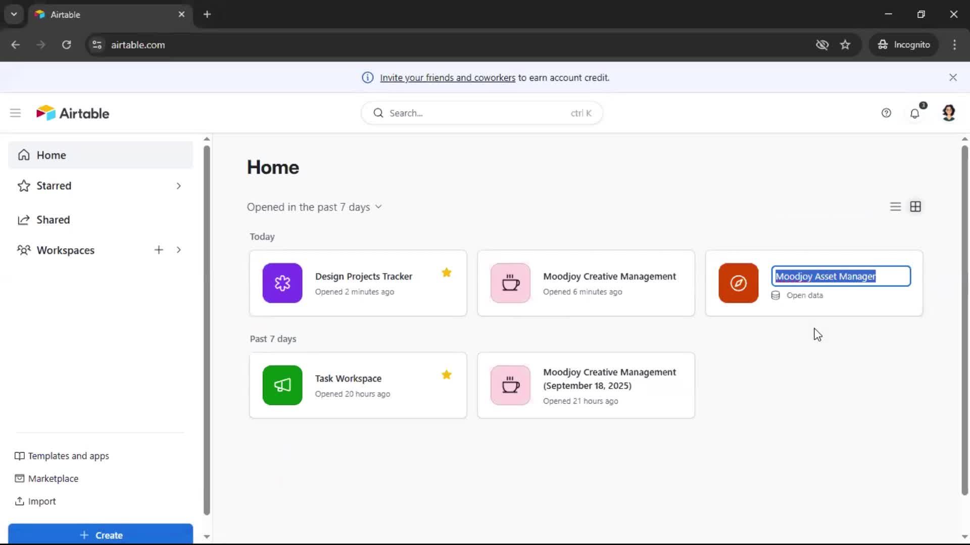 General browsing screenshot