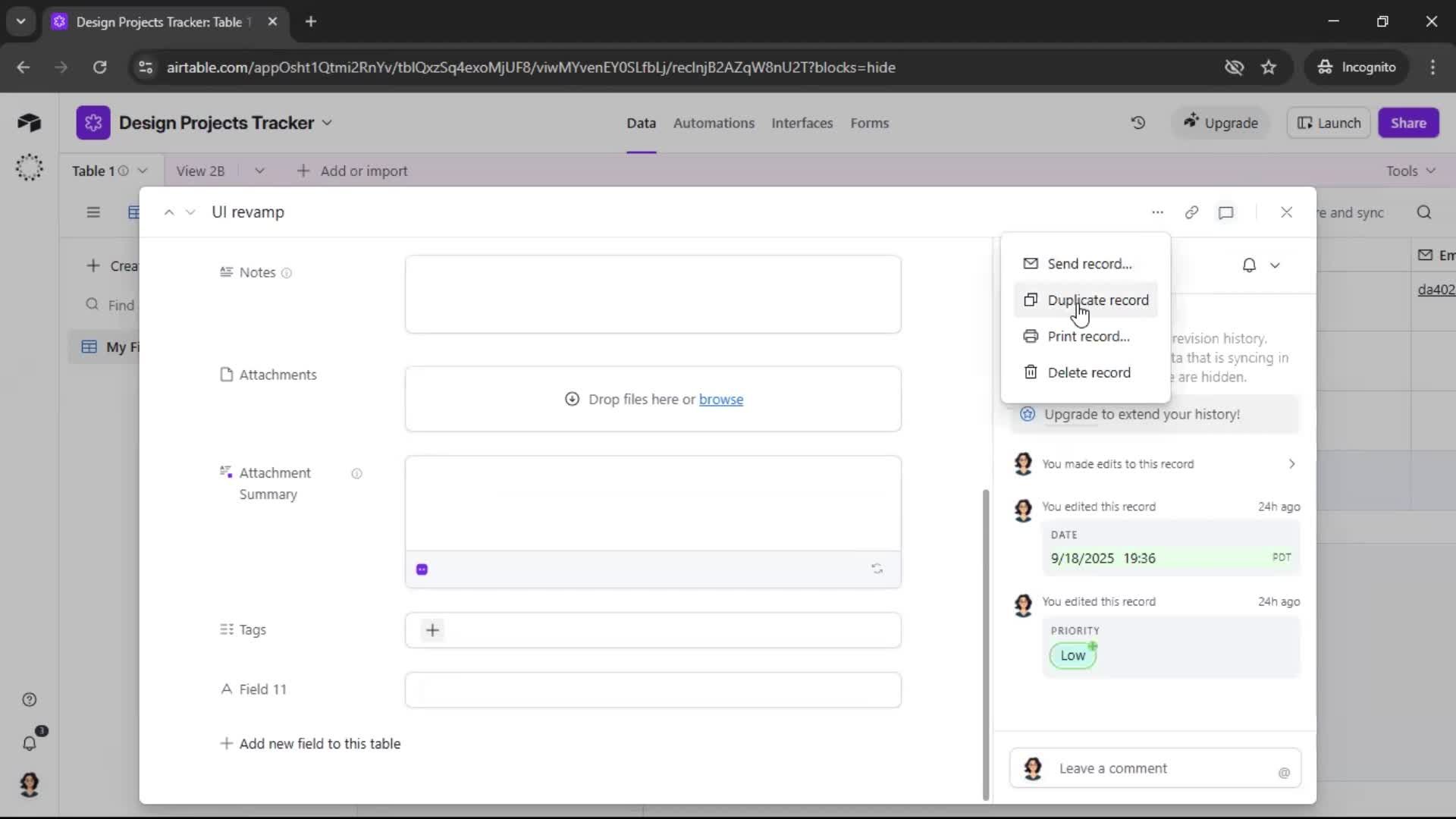 General browsing screenshot